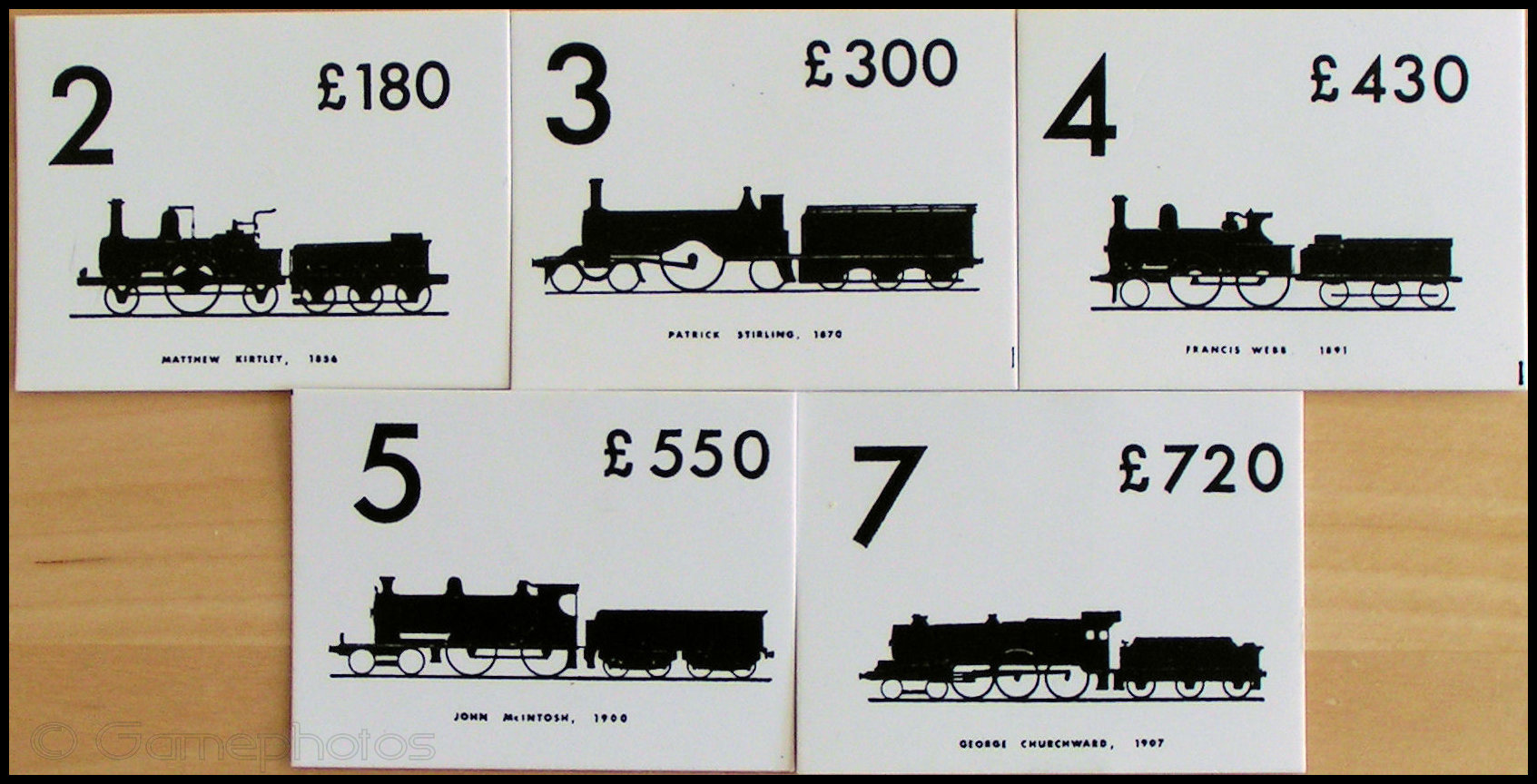 1829 North - Train Engines