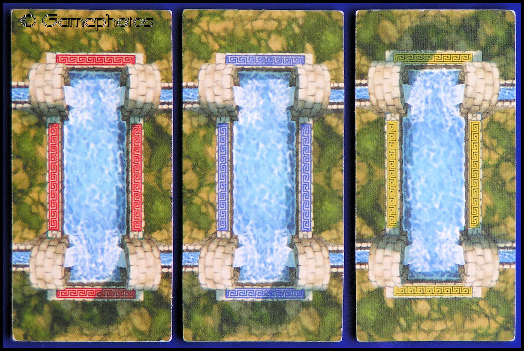 Aqua Romana - Three Player Start Tiles