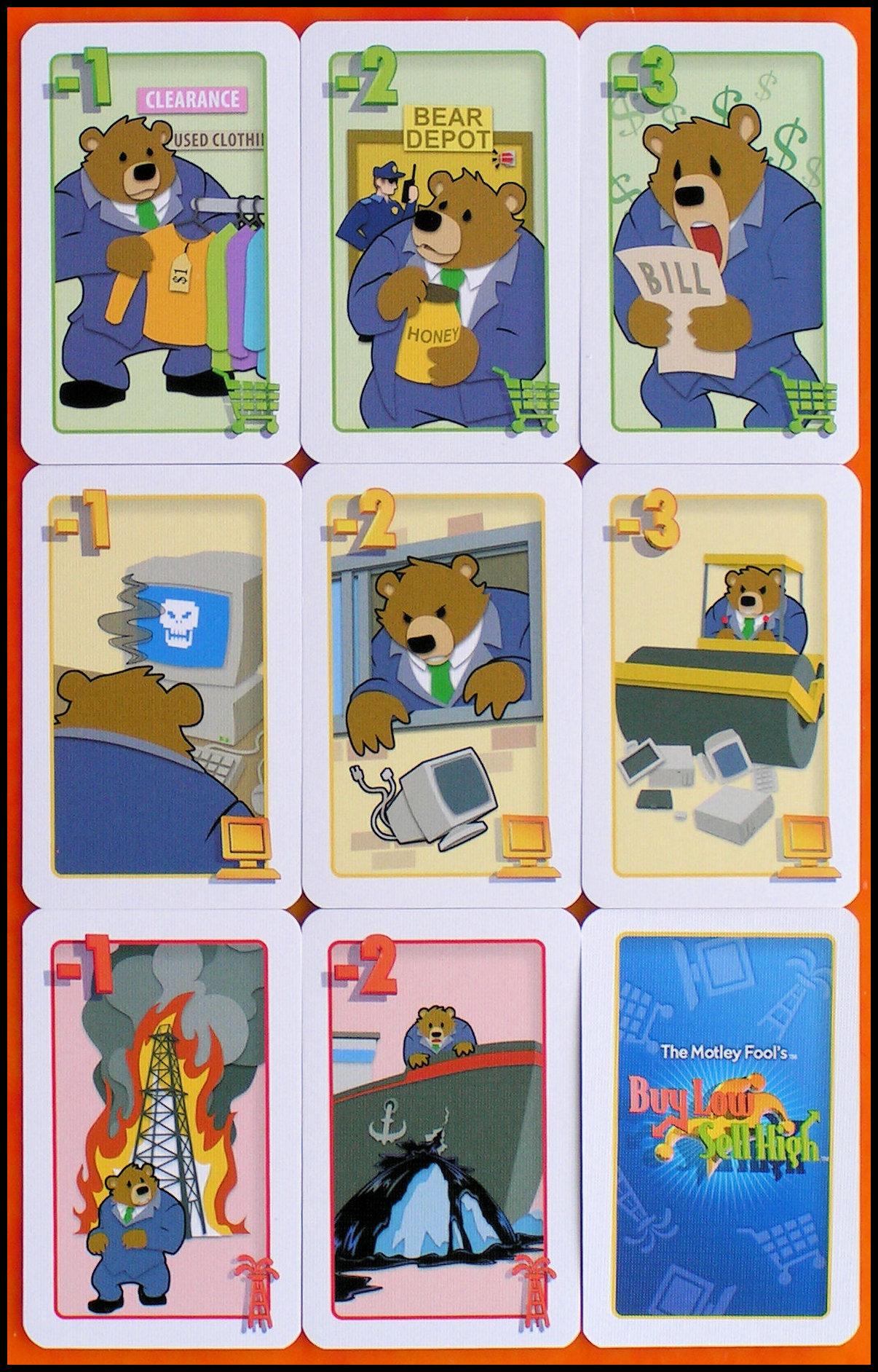 Buy Low, Sell High - Bear Market Cards