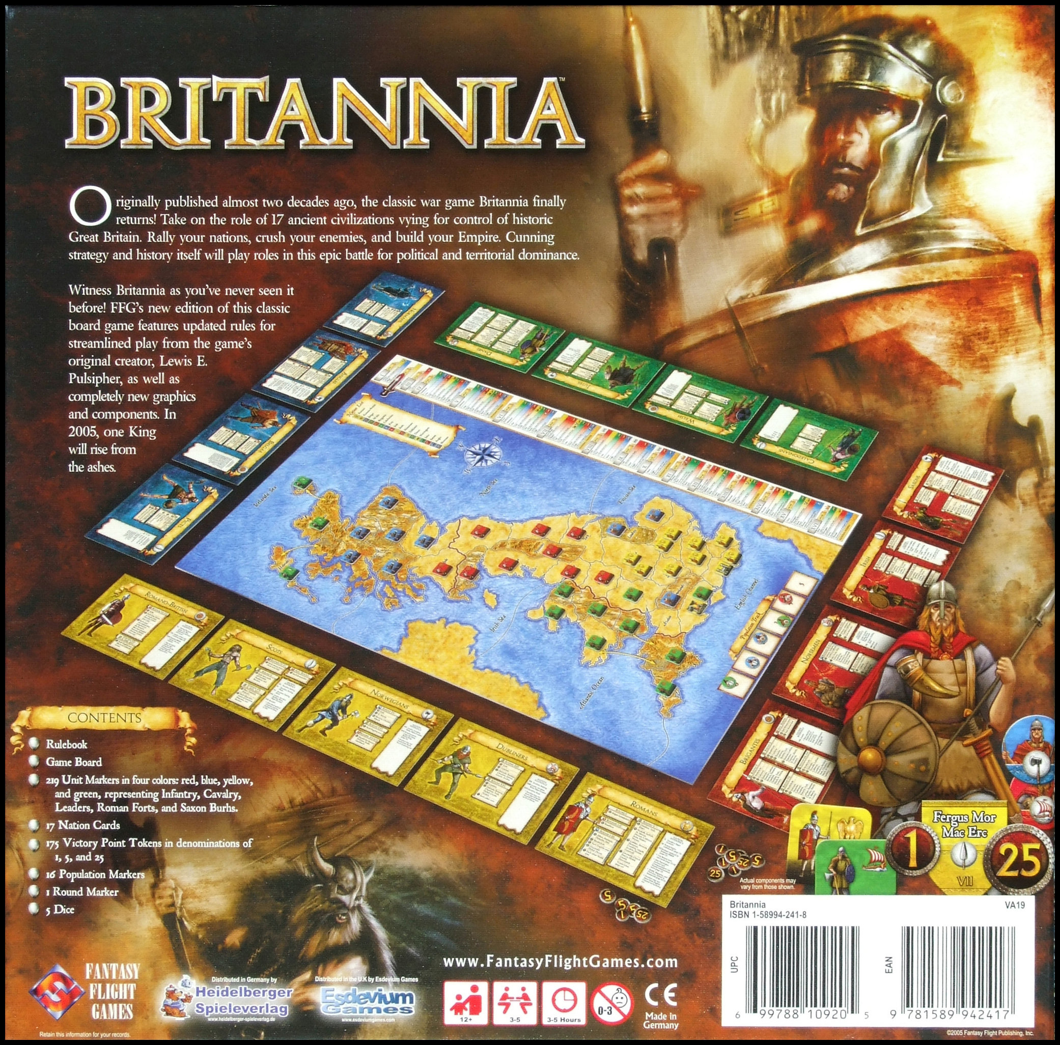 Britannia - The Back Of The Box