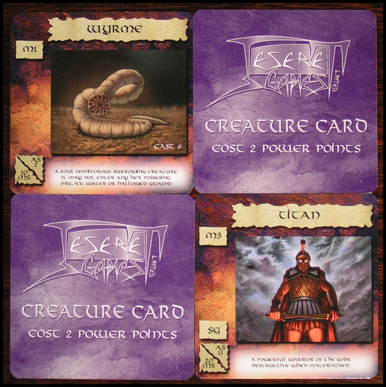Magical Arena - Creature Cards