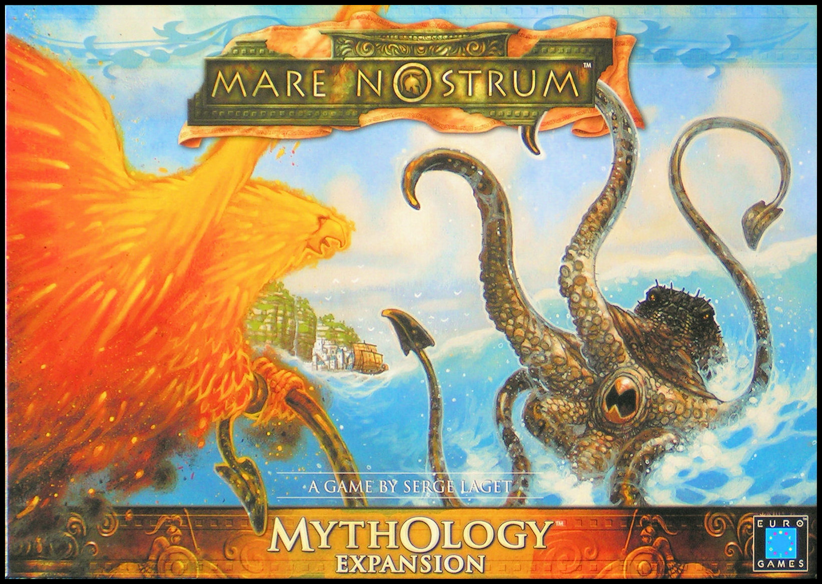 Mare Nostrum Mythology Expansion - Box Front