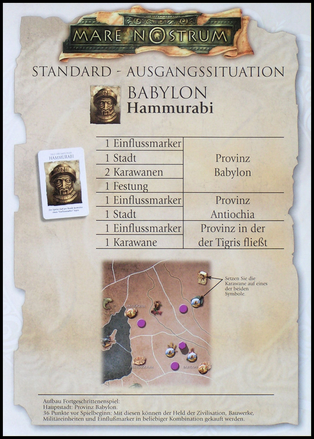Mare Nostrum - Babylon Card (German)