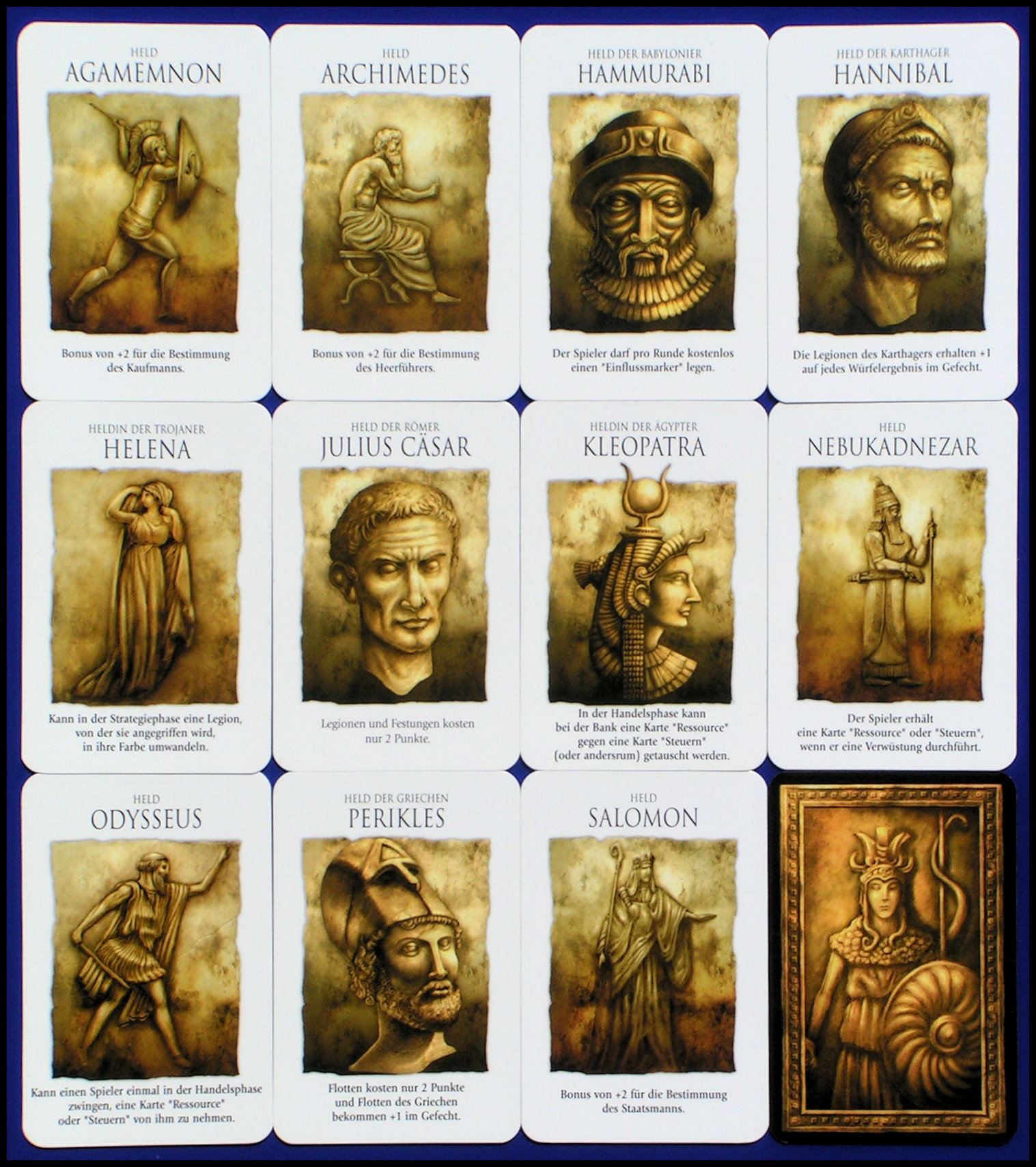 Mare Nostrum - Hero Cards (German)