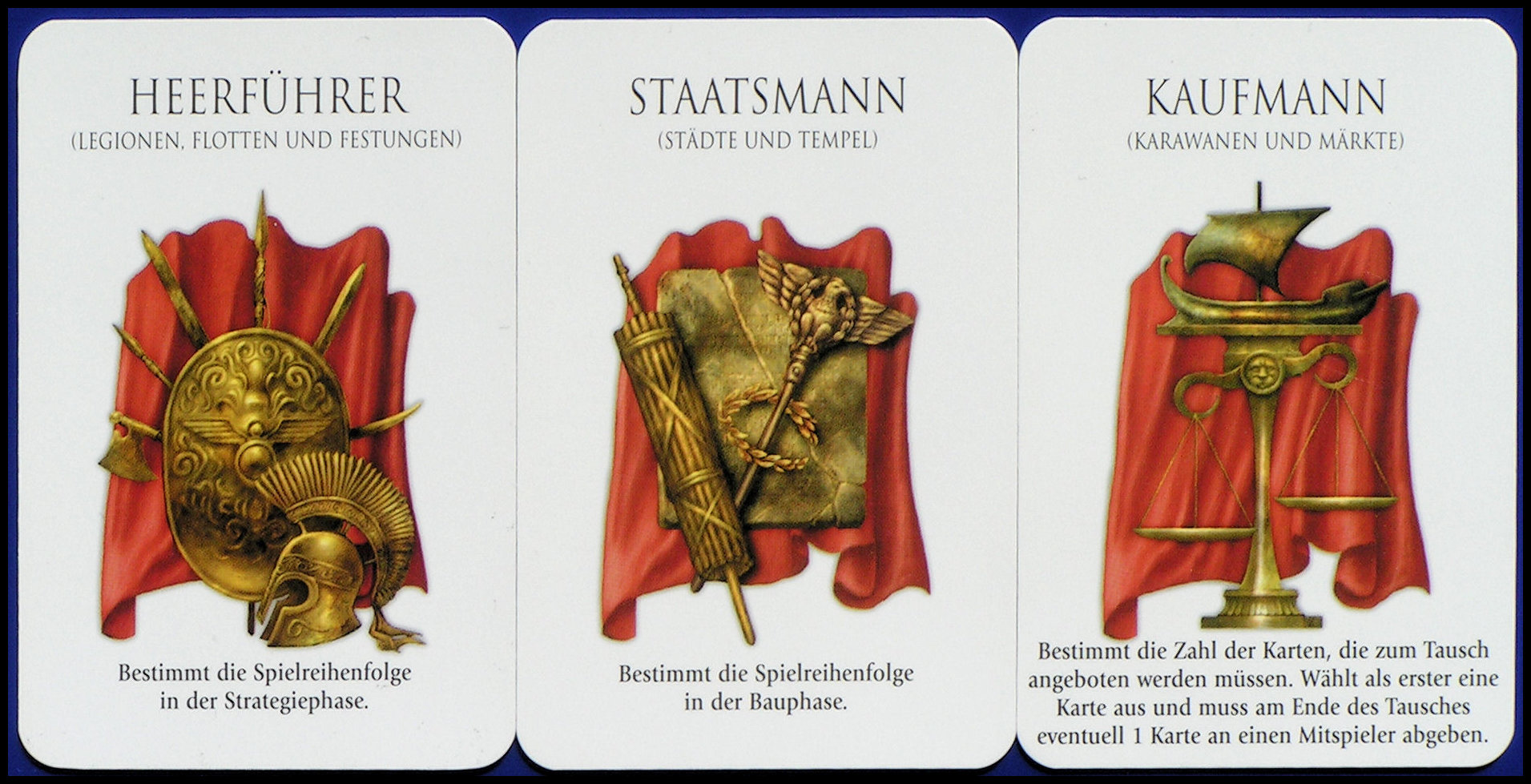 Mare Nostrum - Leader Cards (German)