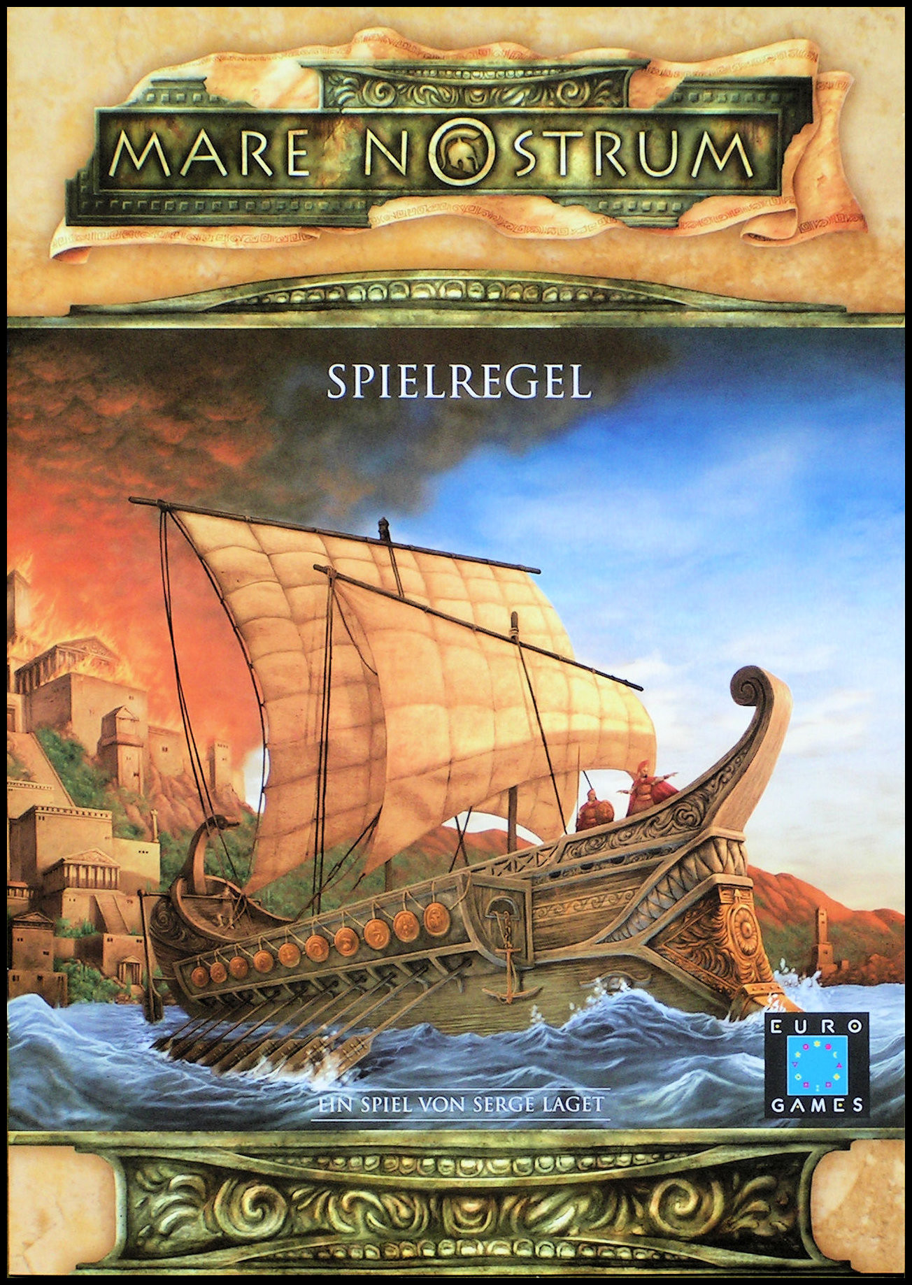 Mare Nostrum - Rulebook Cover (German)