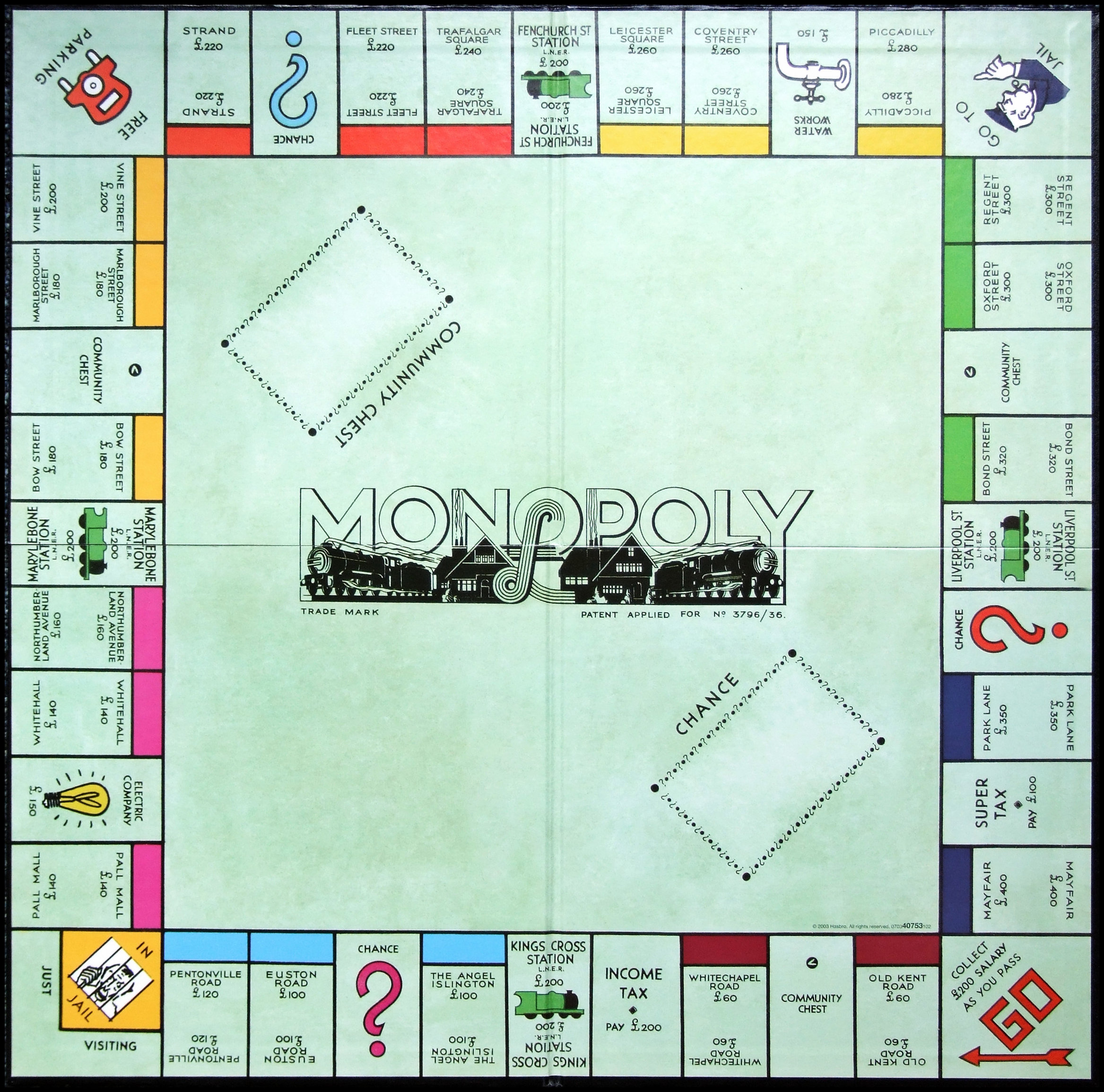 Monopoly - Game Board
