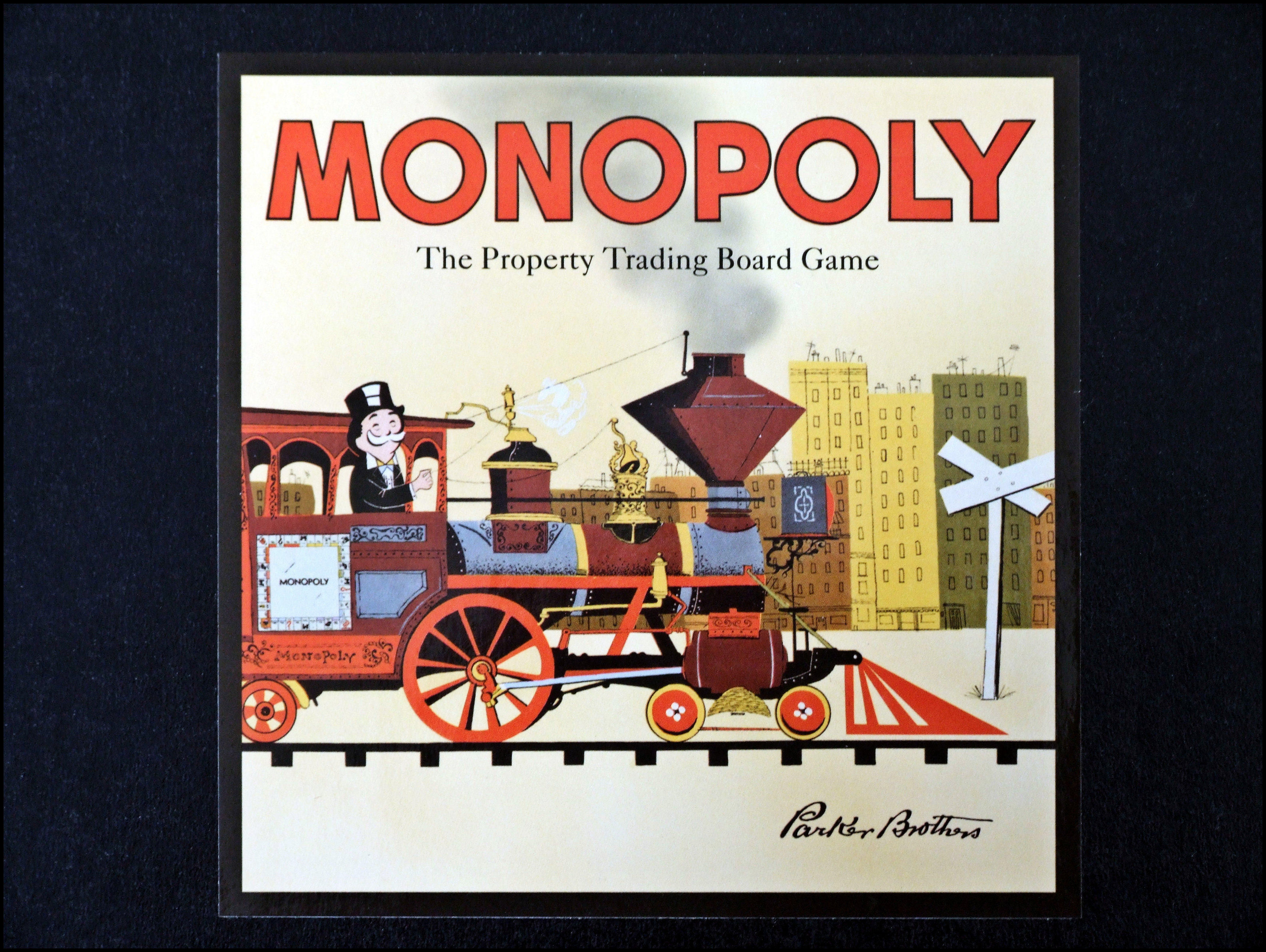 Monopoly - Game Board, Reverse Side