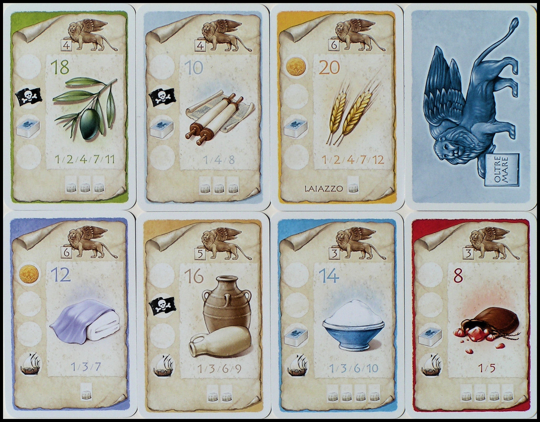 Oltre Mare - Cards