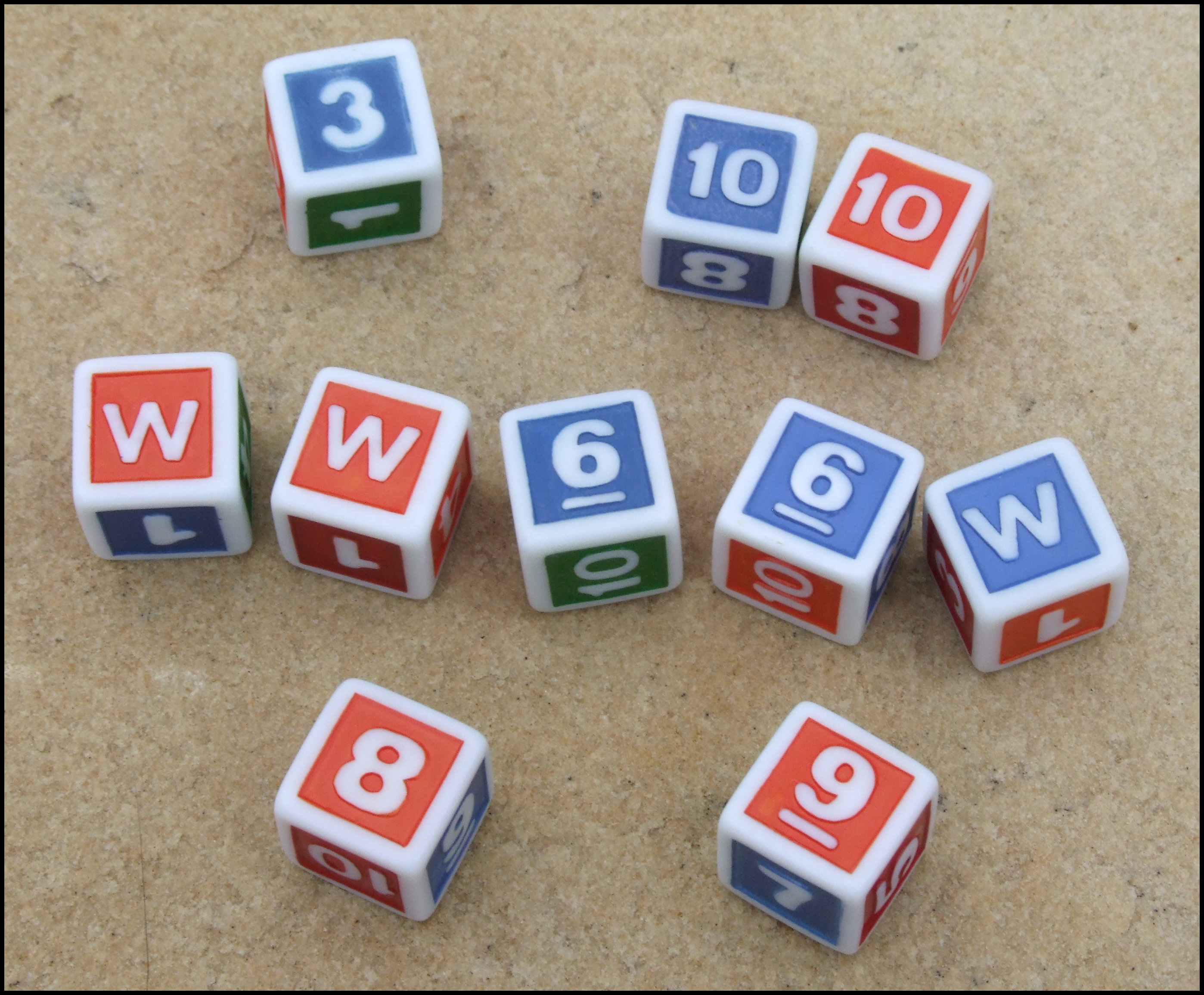 Phase 10 Dice - Phase 9, 1 Set Of 5 And A Pair