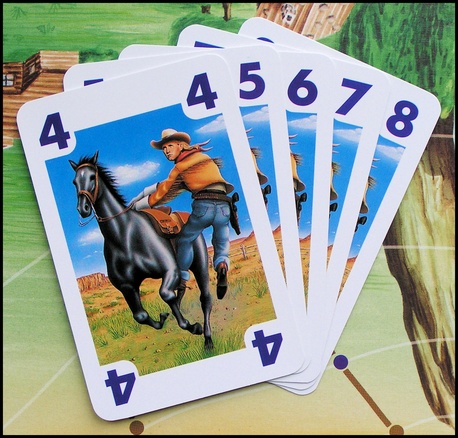 Pony Express - Blue Cards Value Spread