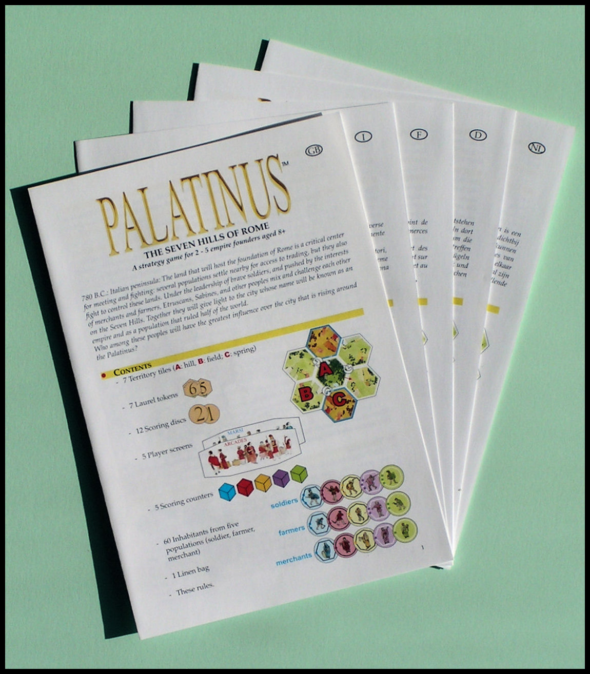 Palatinus - The Five Rulebooks