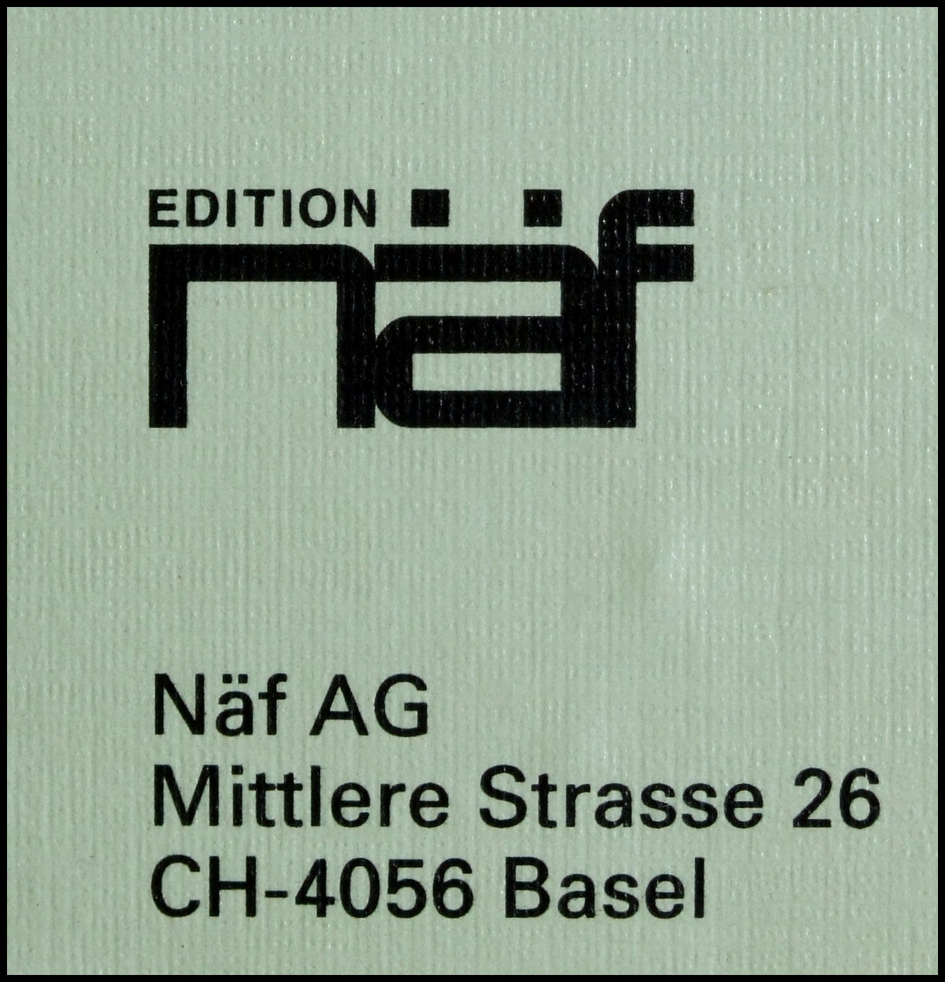 Pisa - Edition Naf Logo