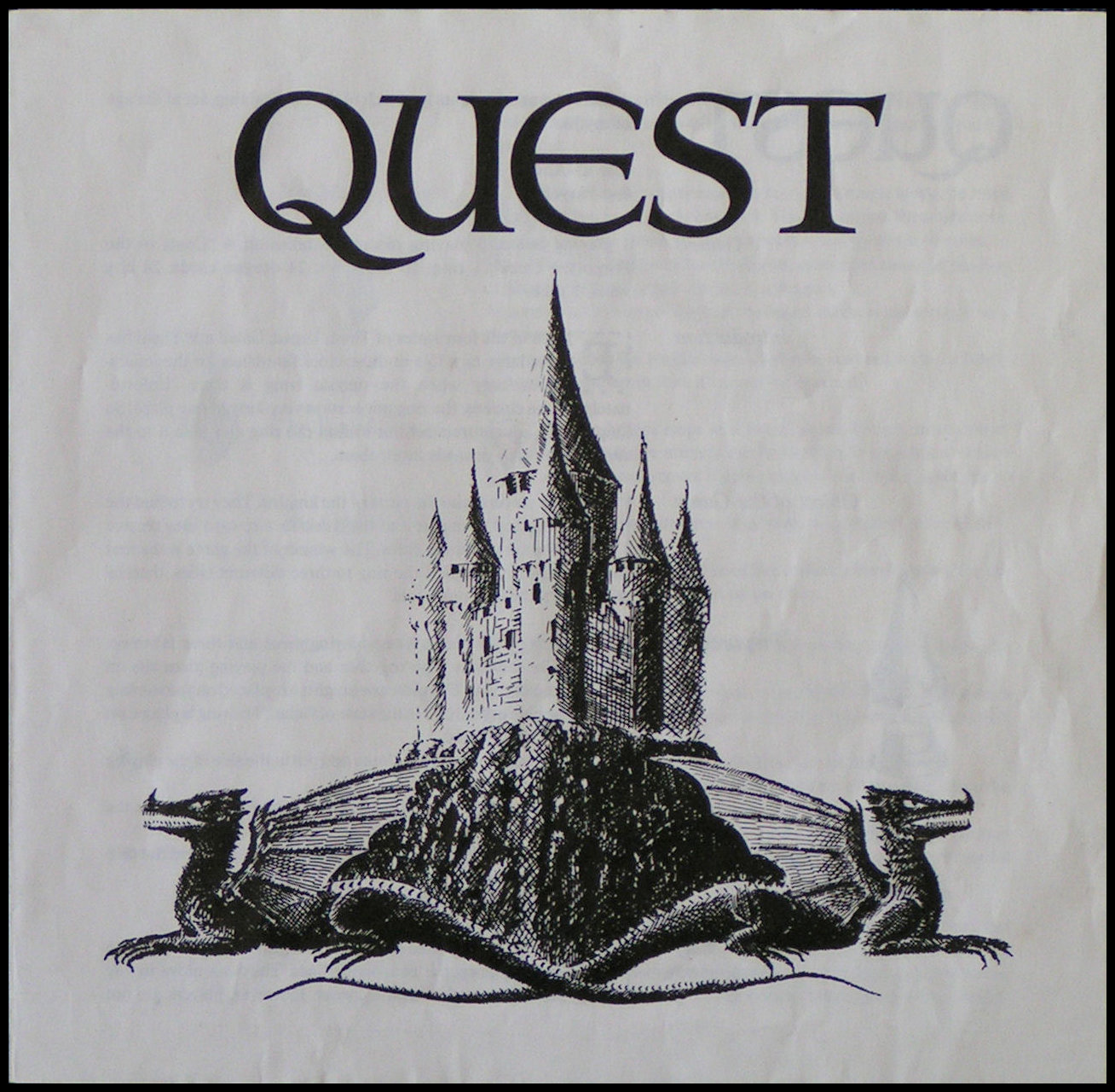 Quest - Rulebook Cover