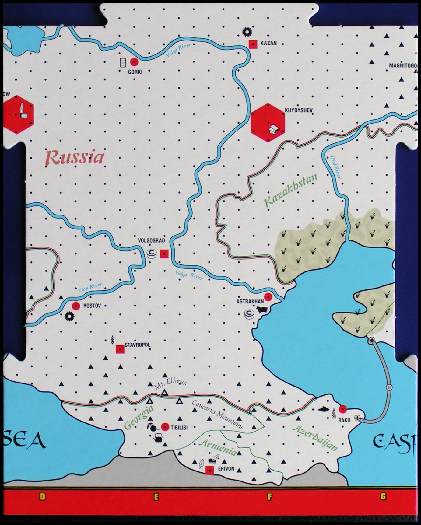 Russian Rails - Map Piece Five