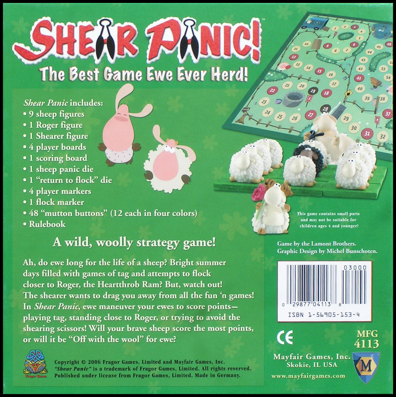 Shear Panic - Box Back