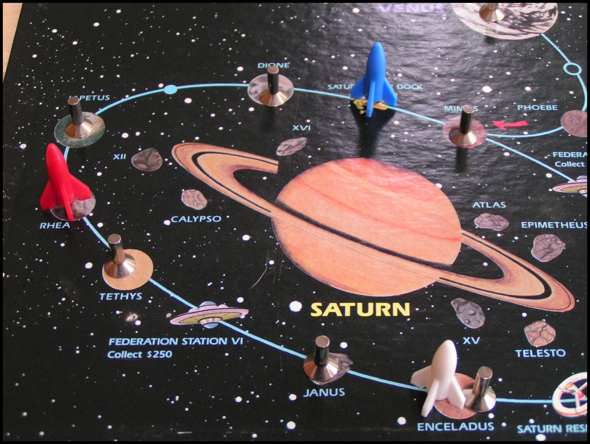 Solar Quest - Saturn During The Game