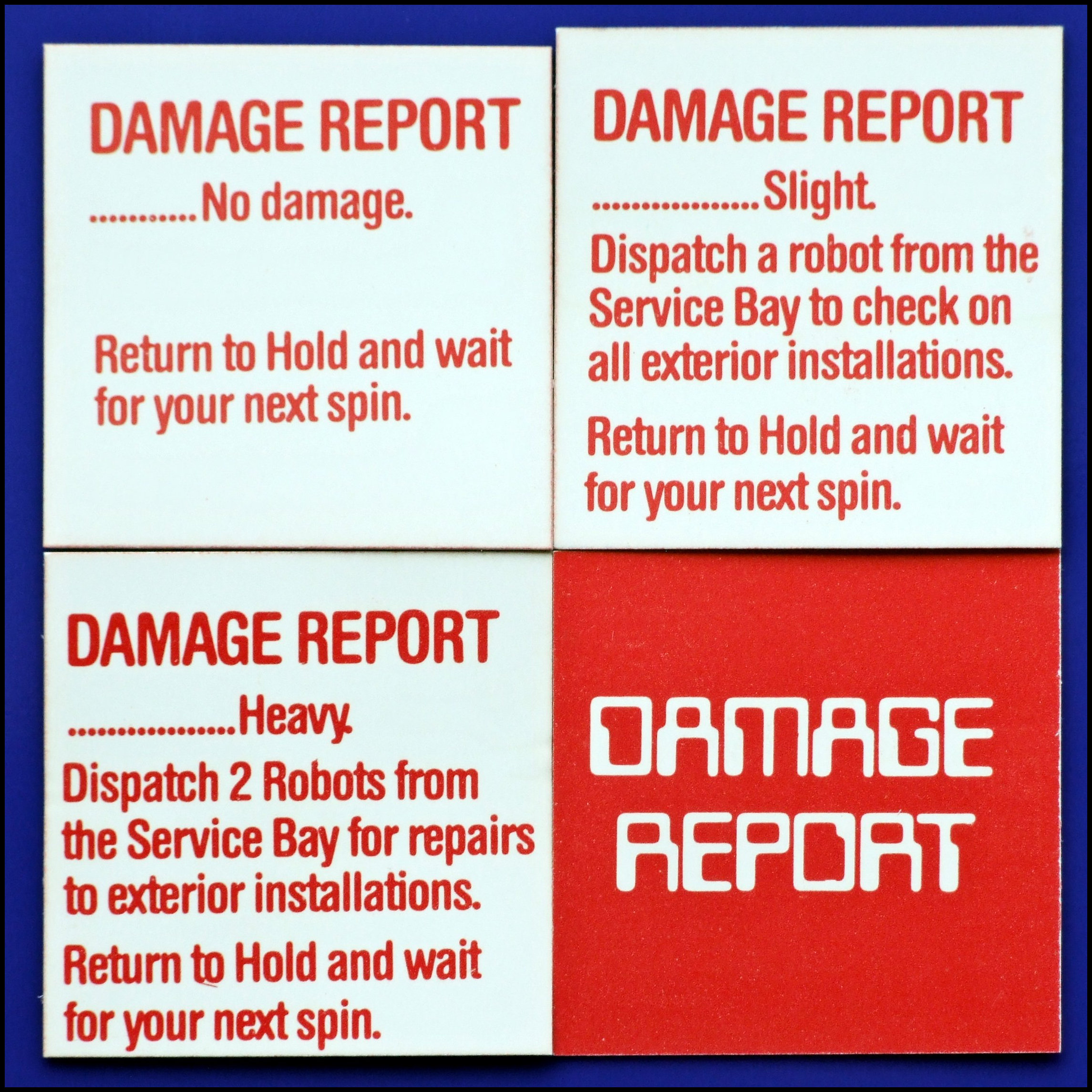 Space Voyage - Damage Reports