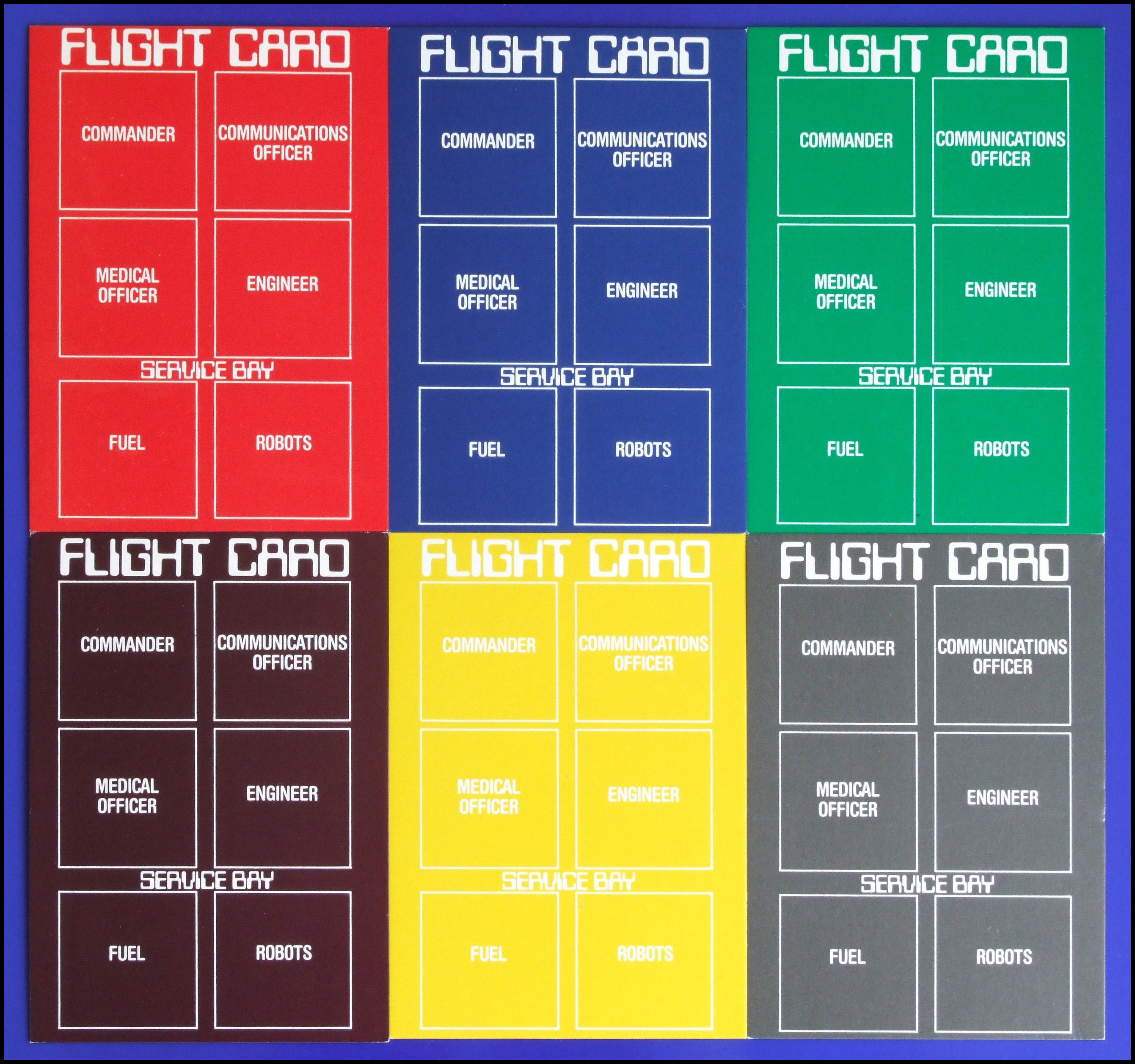 Space Voyage - Flight Cards