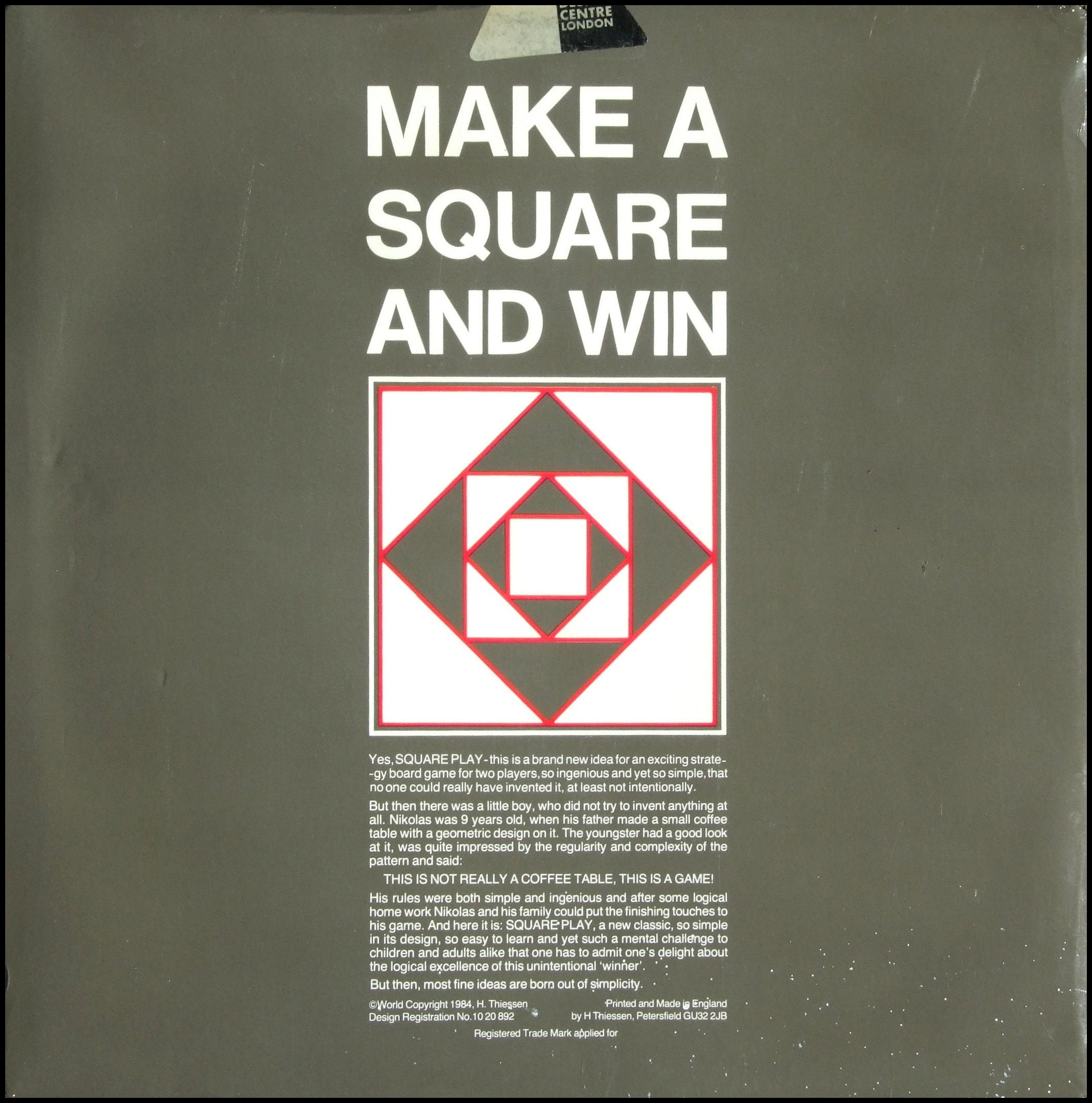 Square Play - Back Cover