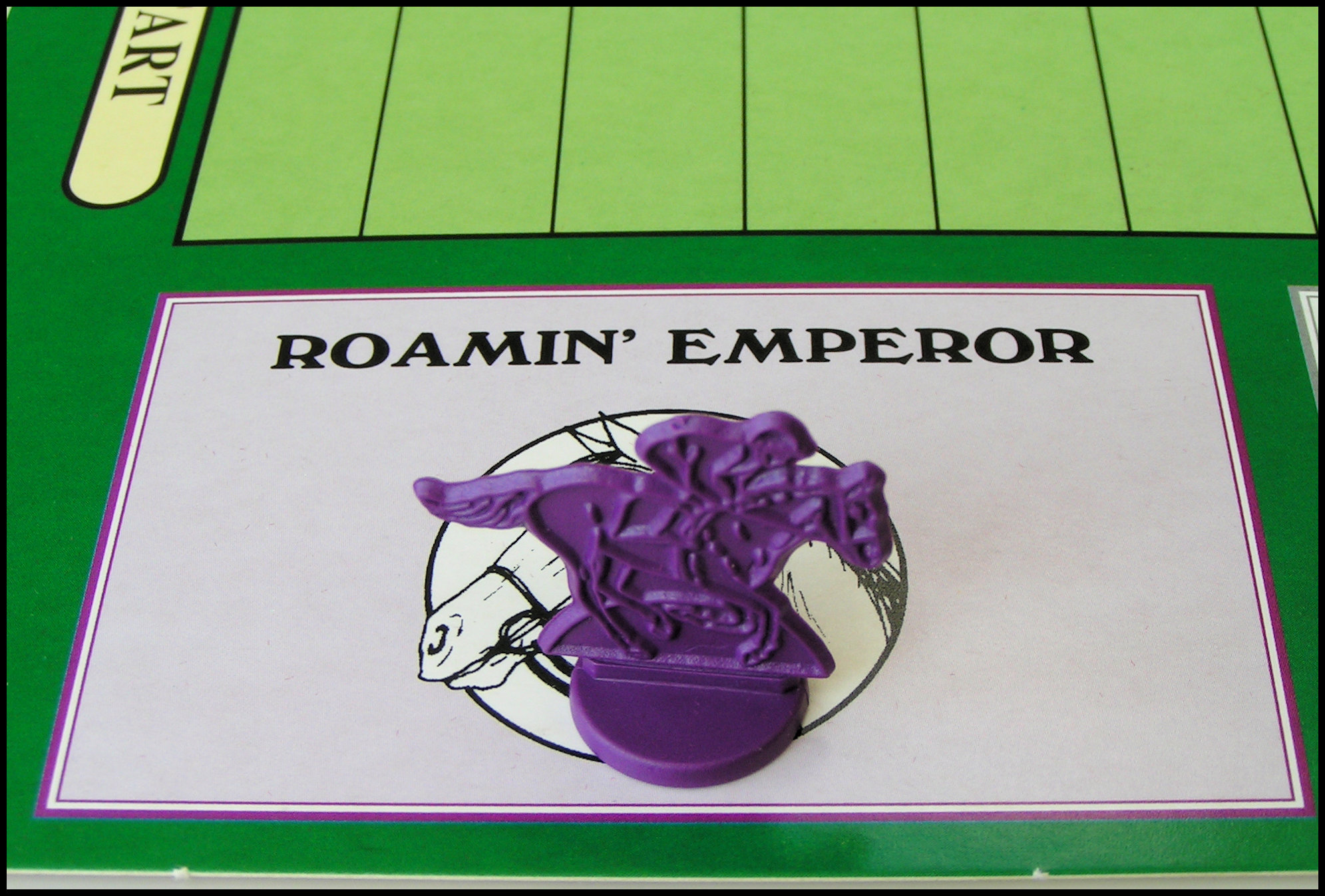 Turf Horse Racing - Roamin' Emperor