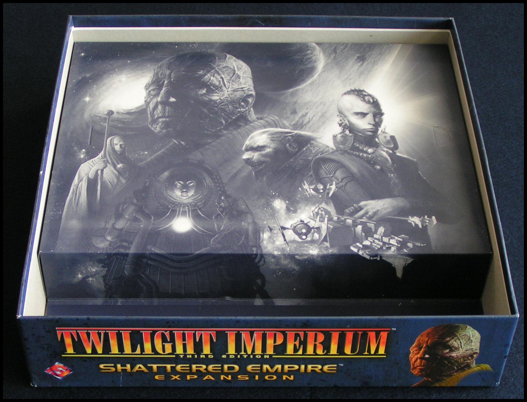 Twilight Imperium 3 Shattered Empire - Inside The Empty Box