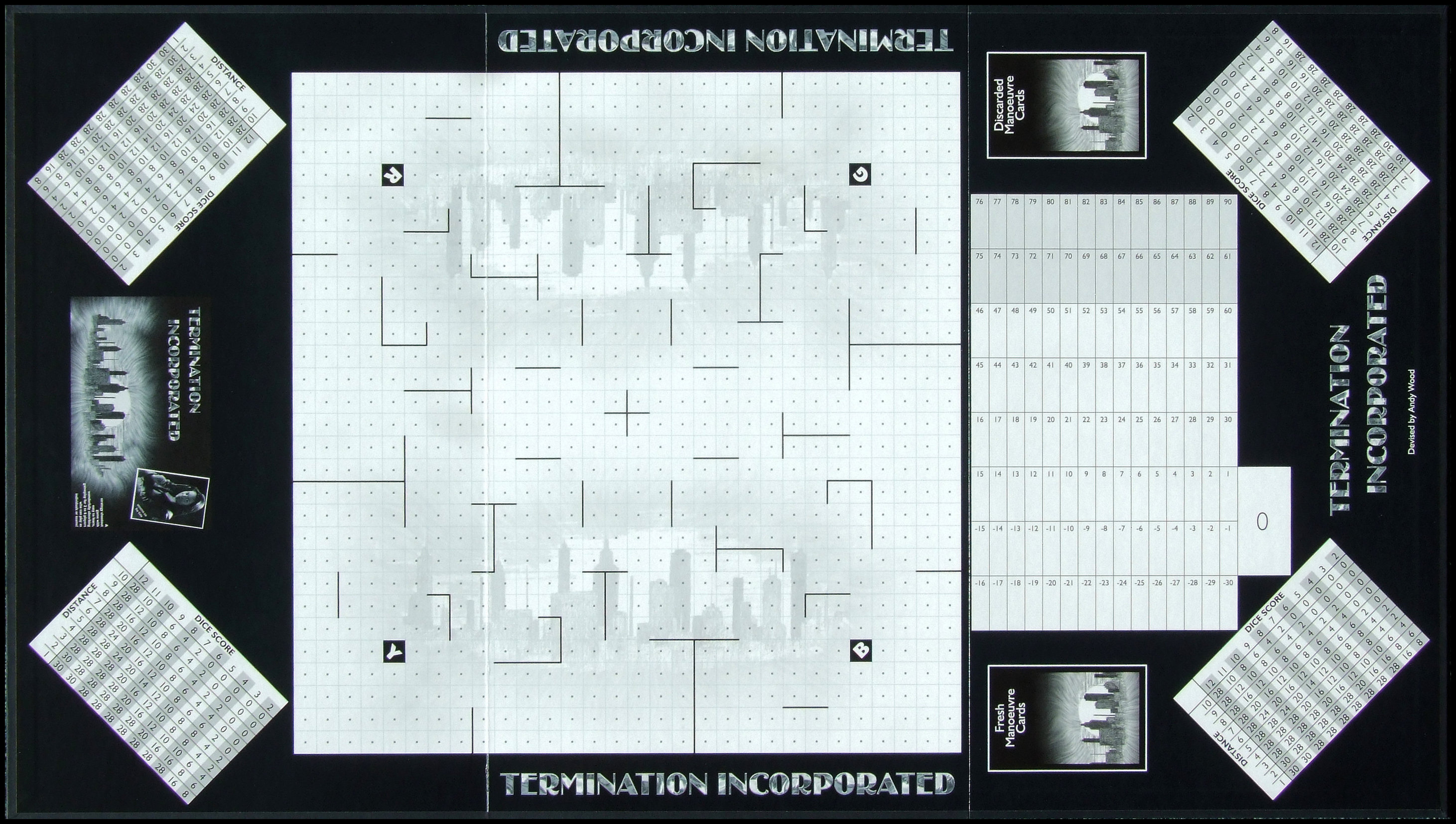 Termination Incorporated - The Game Board
