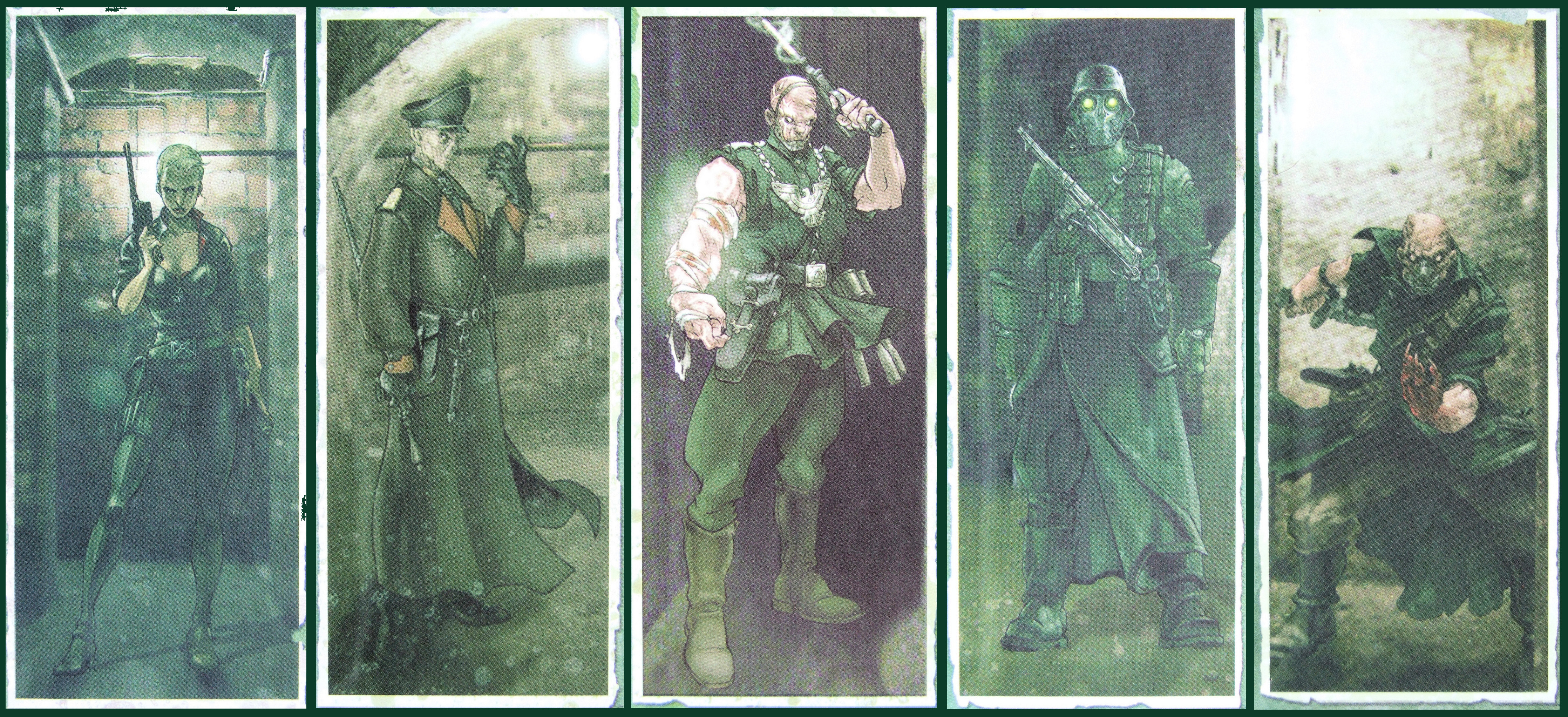 Tannhauser - Character Card Korps Artwork