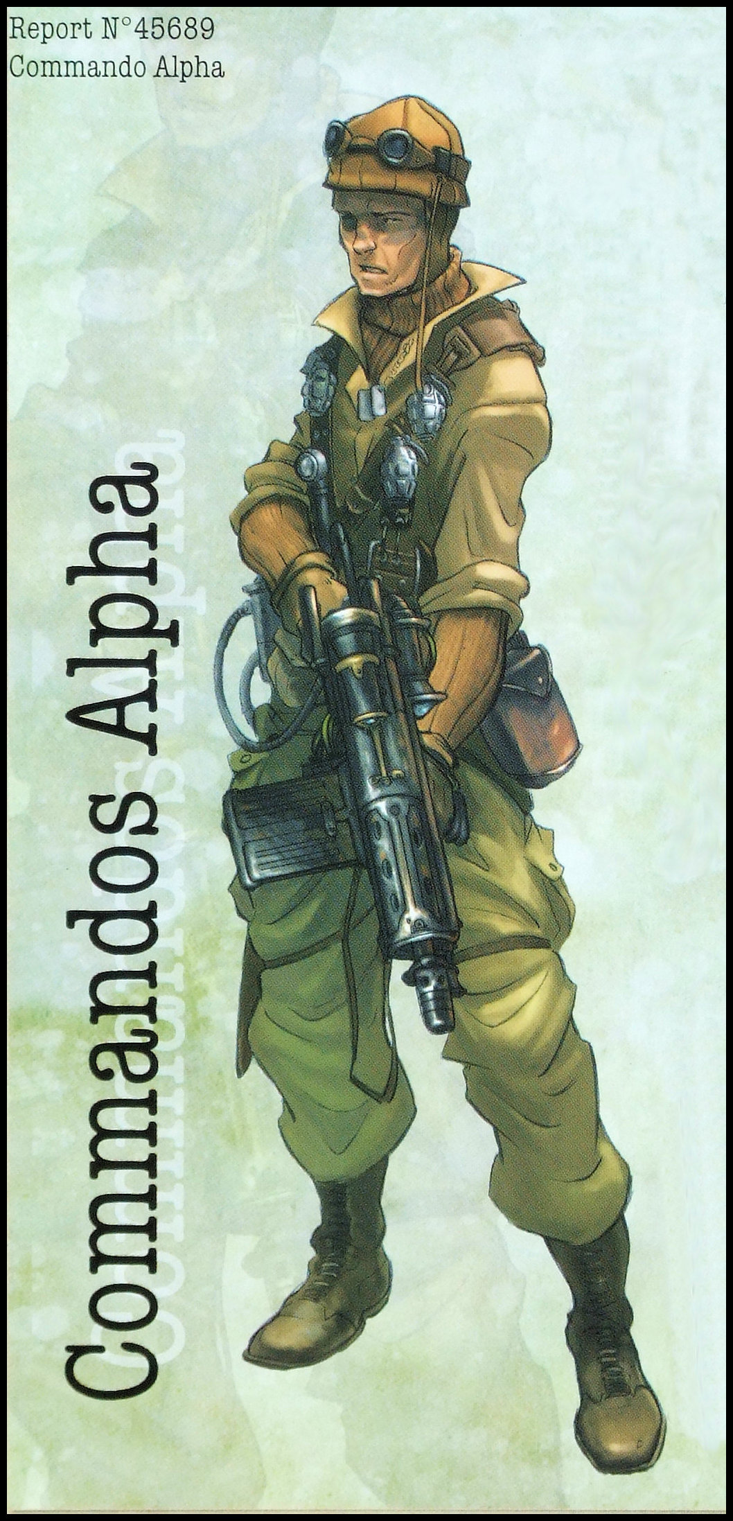 Tannhauser - Rulebook Artwork, Commandos Alpha