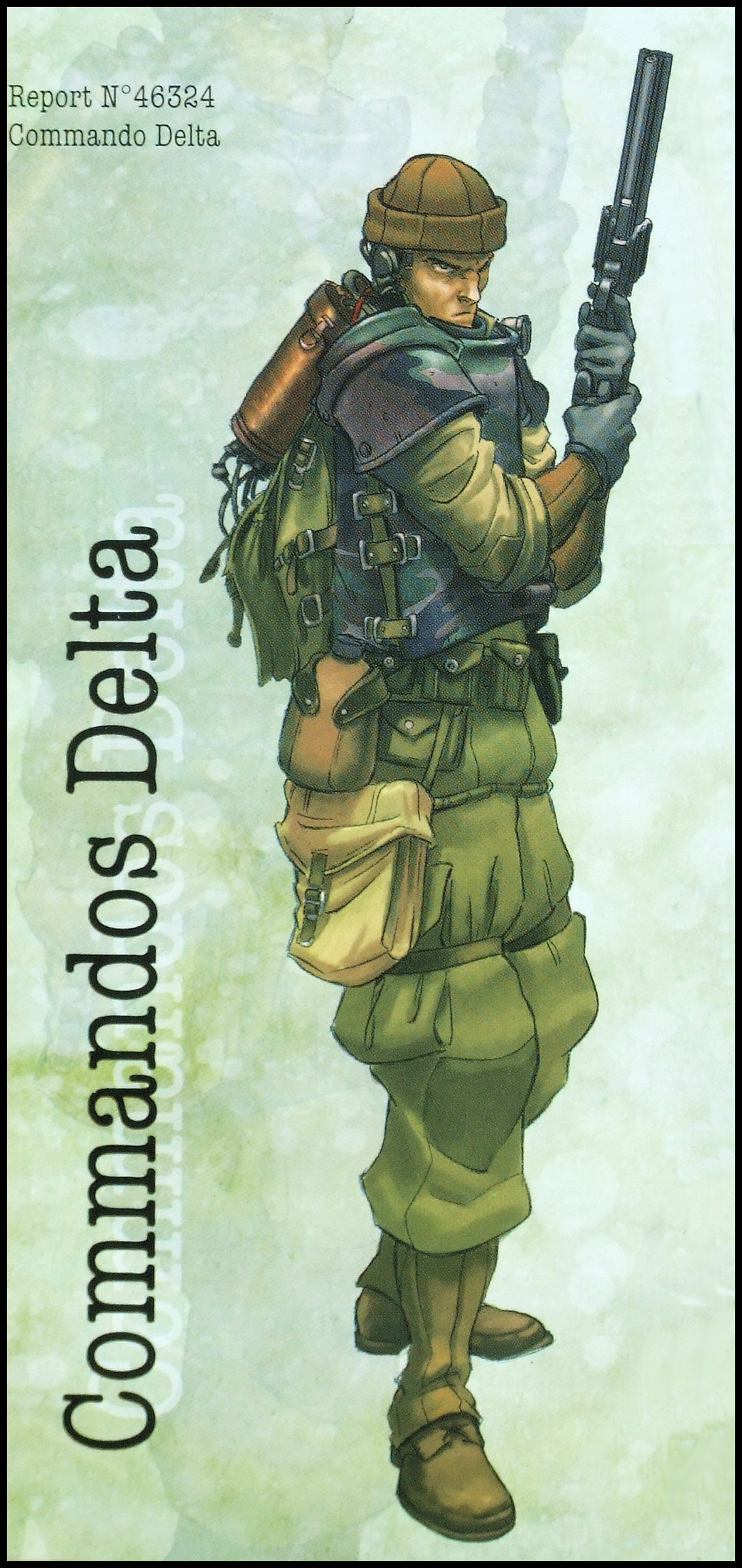 Tannhauser - Rulebook Artwork, Commandos Delta