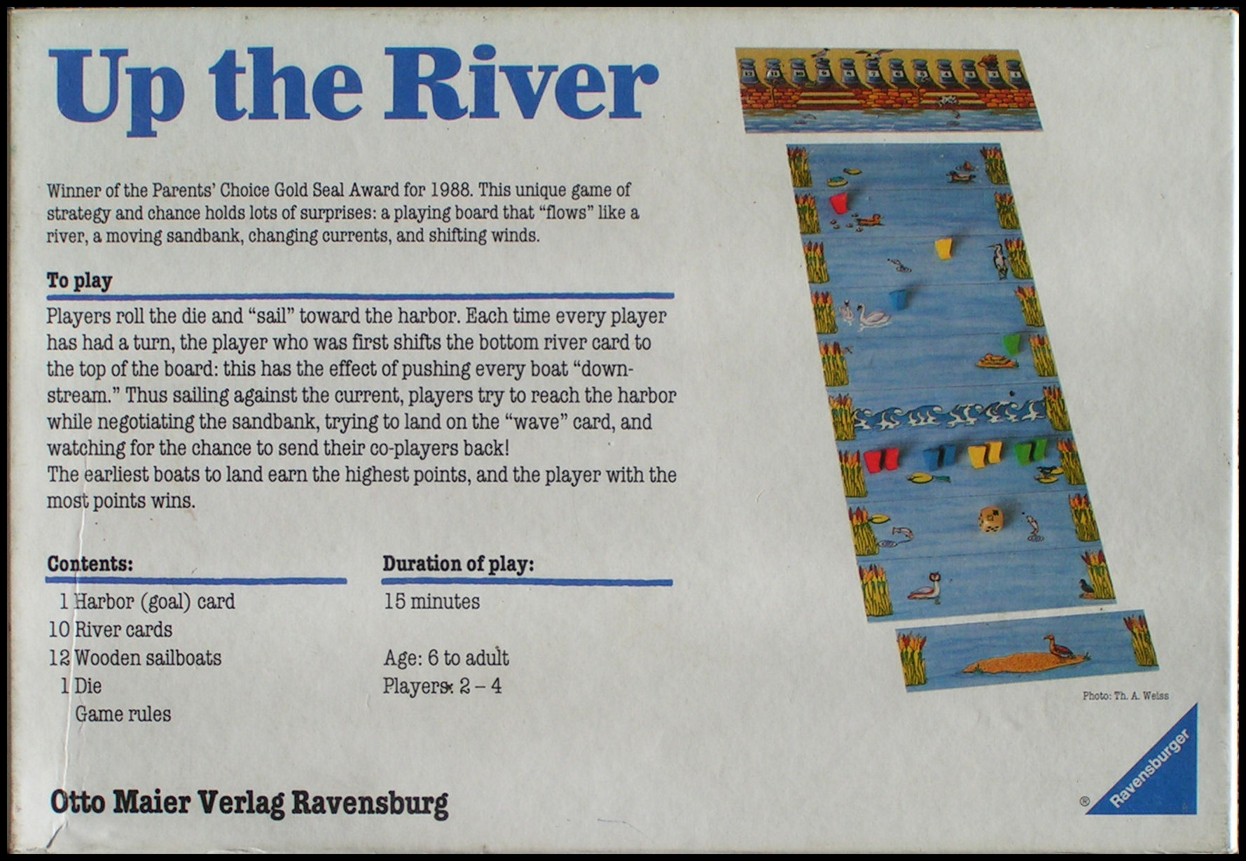 Up The River - Box Back
