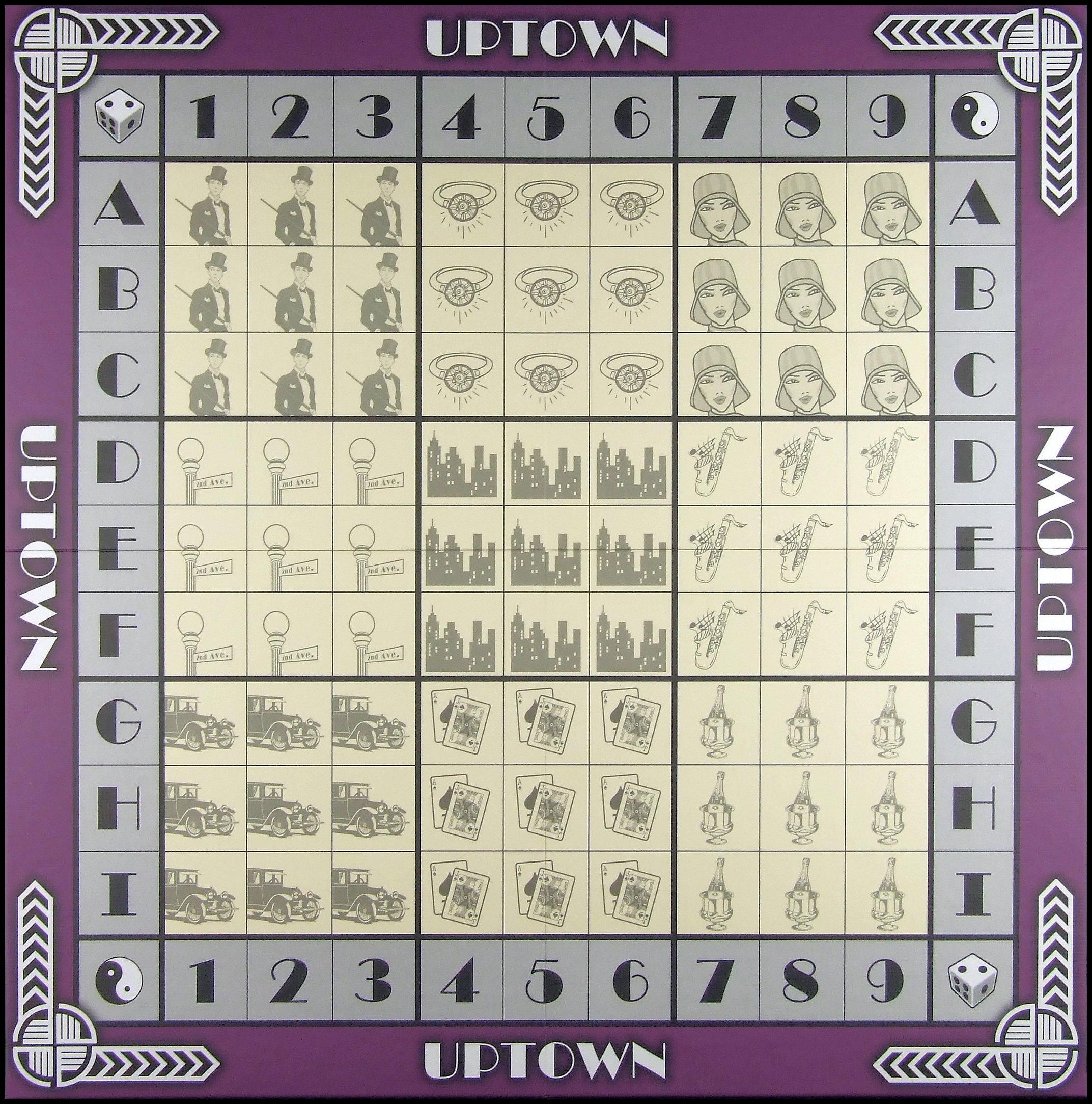 Uptown - Game Board