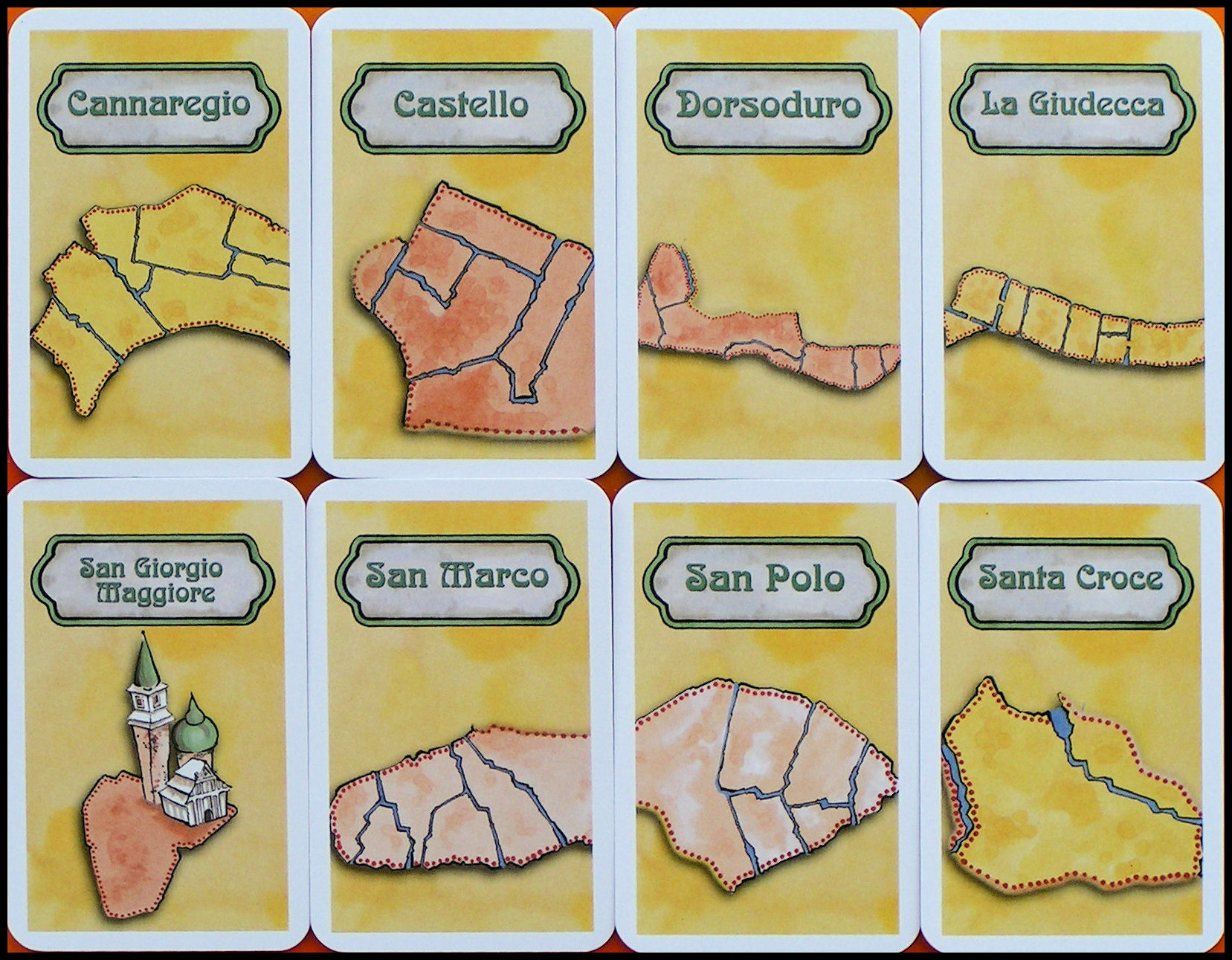 Venezia - The Area Cards
