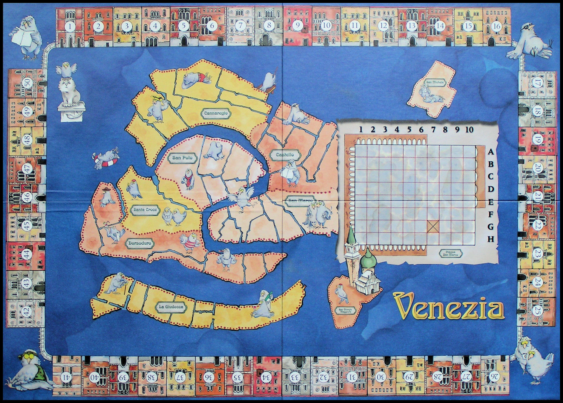 Venezia - Main Game Board