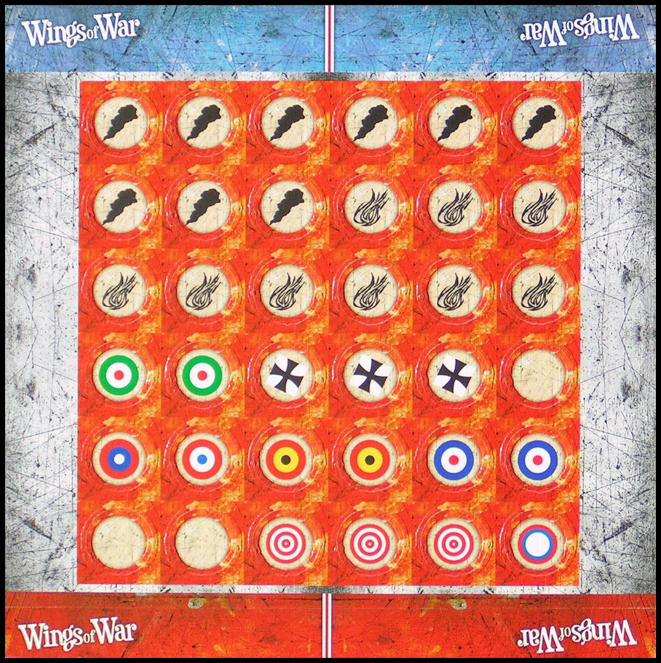 Wings Of War - Counter Sheet (Back)