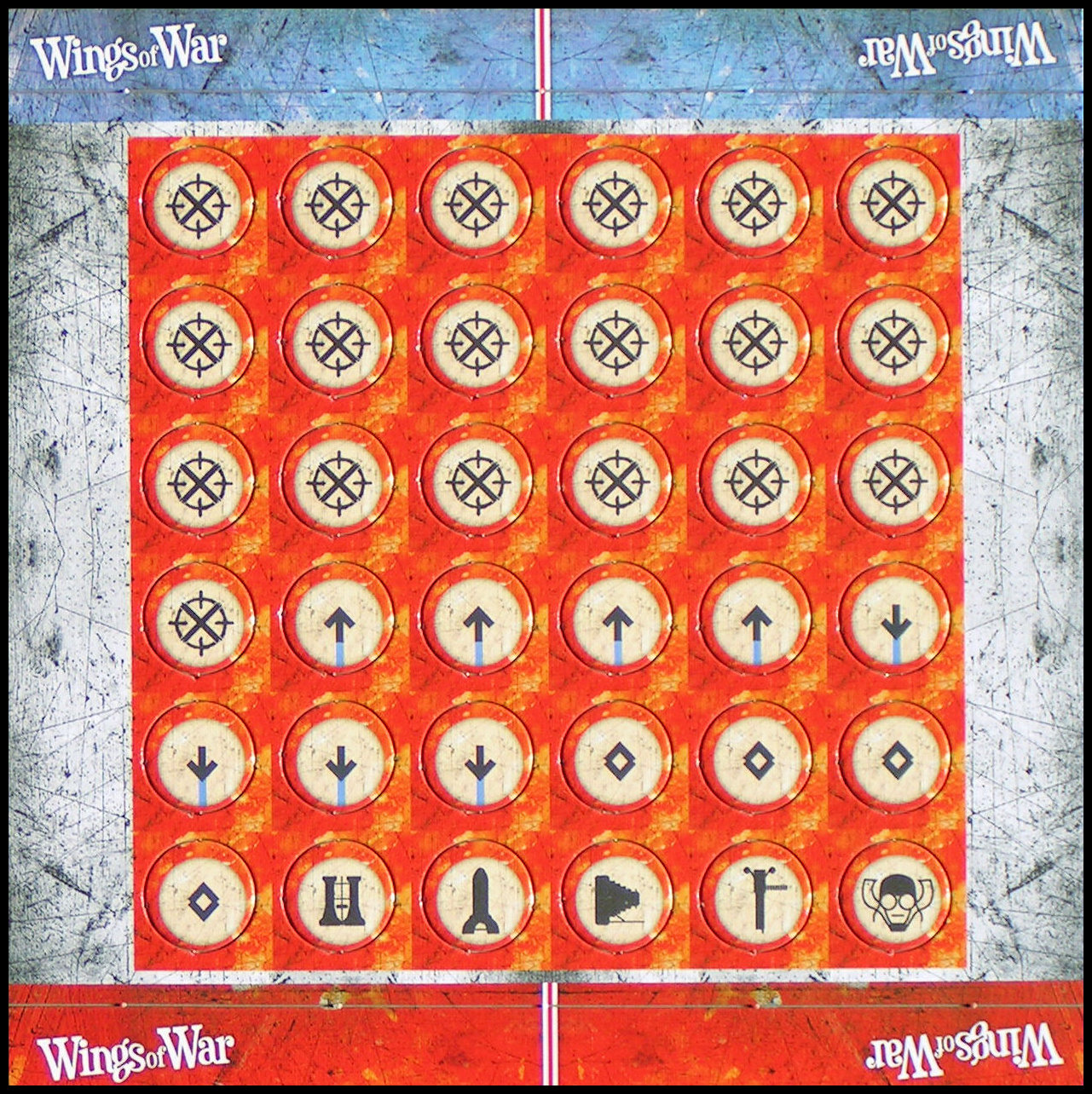 Wings Of War - Counter Sheet (Front)