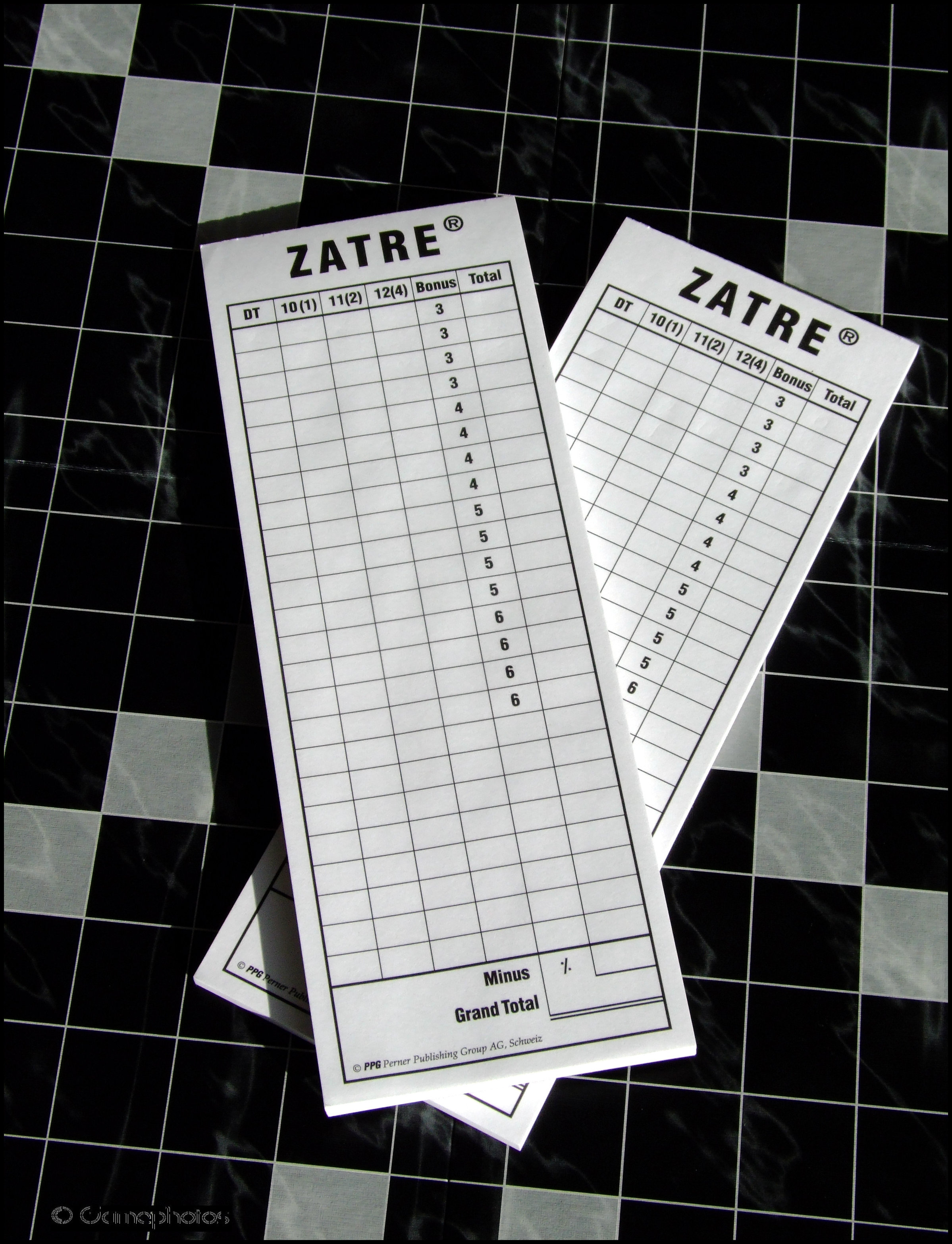 Zatre - The Score Pads