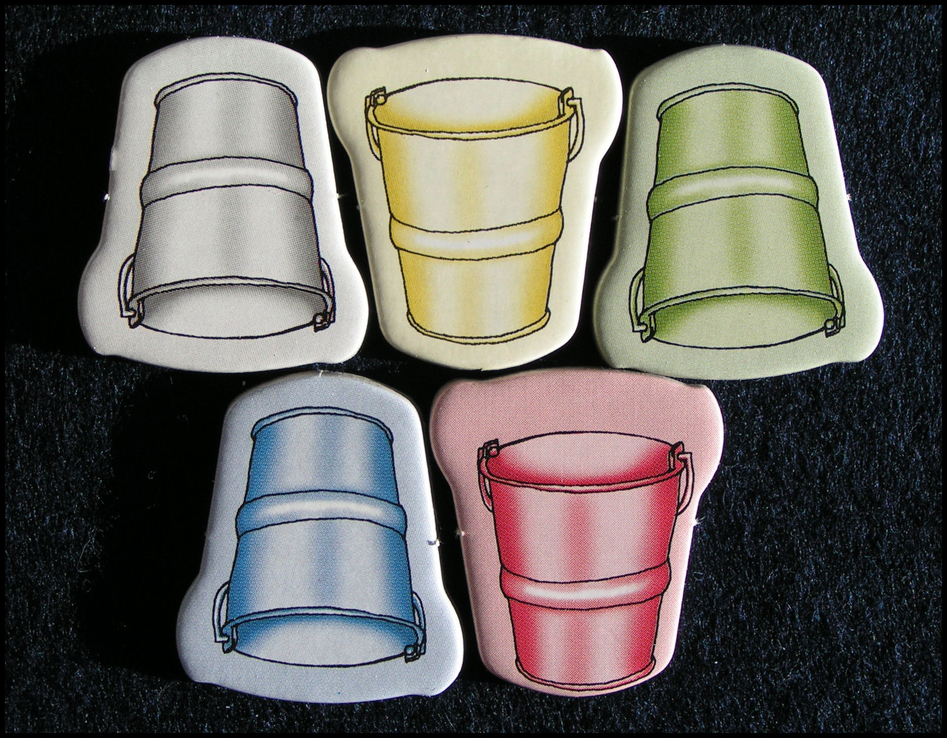 Alles Im Eimer - The Five Bucket Colours