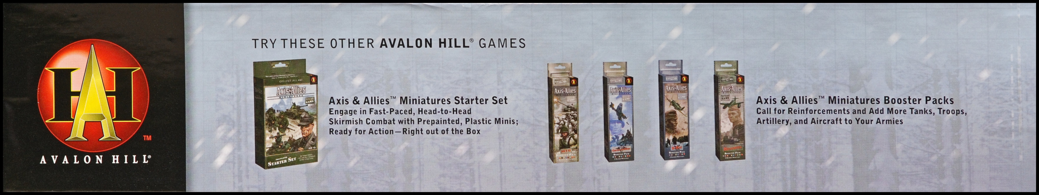 Axis & Allies: Battle Of The Bulge - Inner Box Side 1