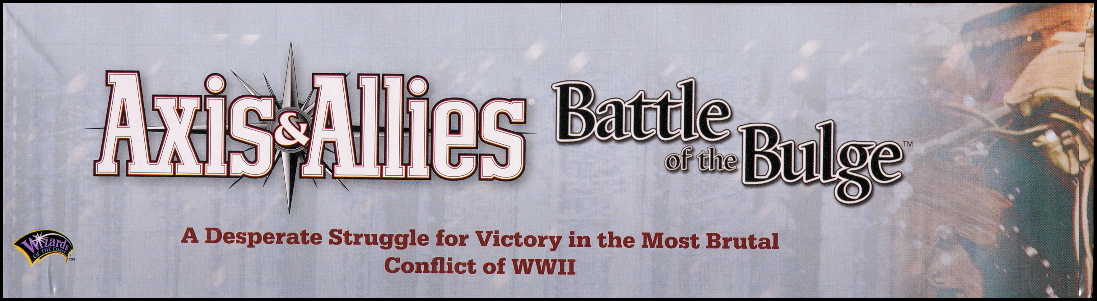 Axis & Allies: Battle Of The Bulge - Outside Box Side 1