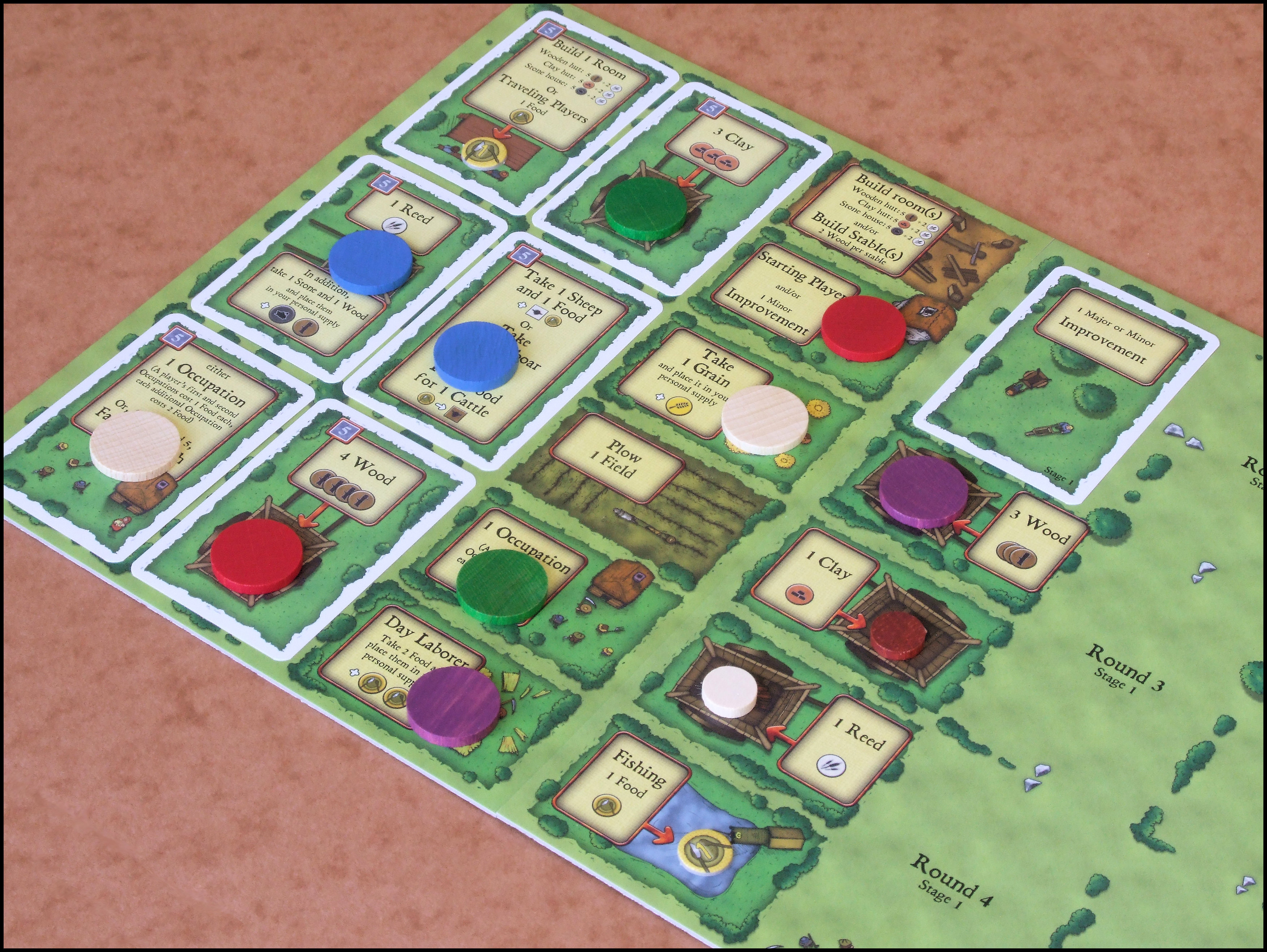 Agricola - First Turn, Tenth Move