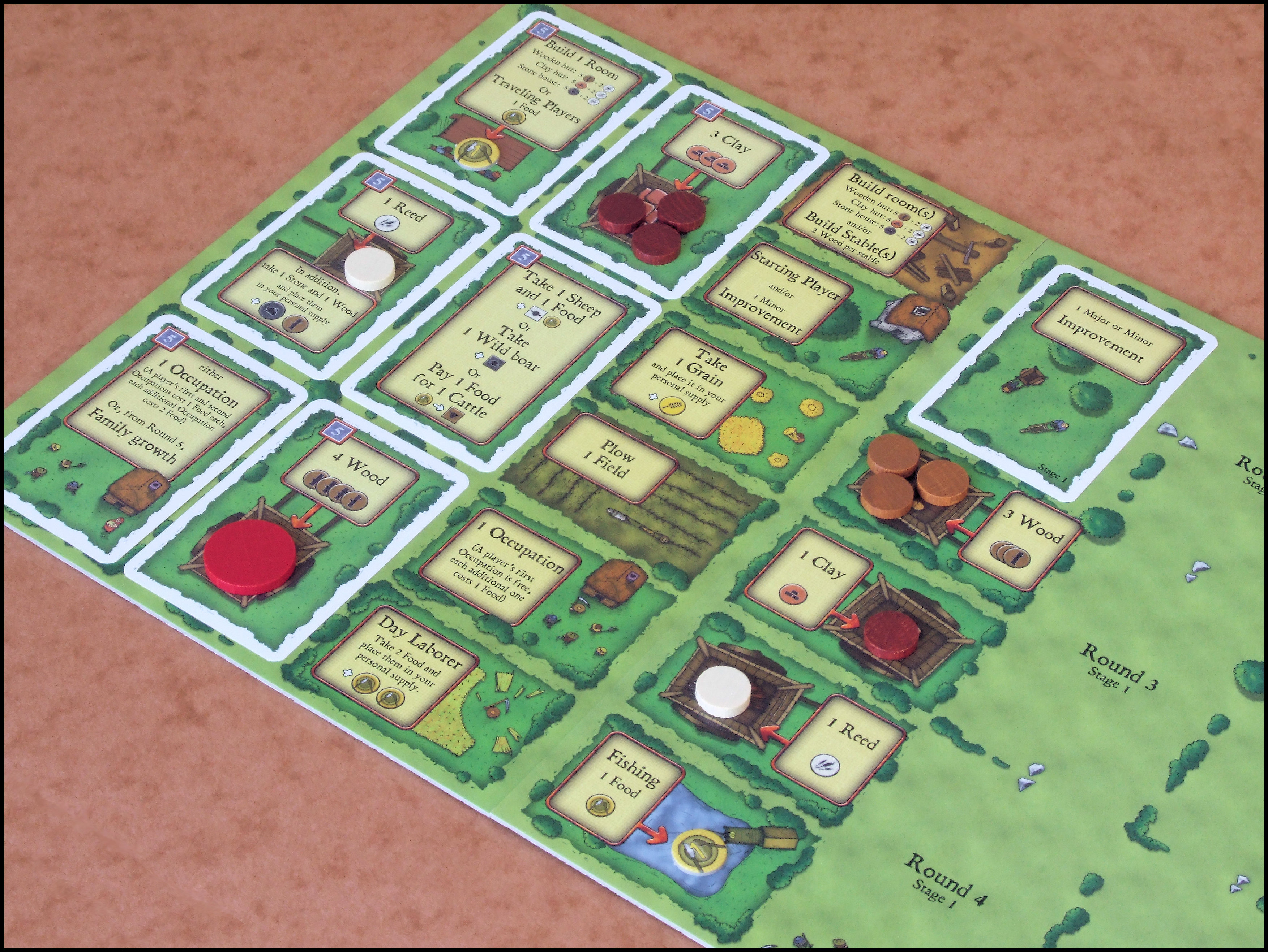 Agricola - First Turn, First Move