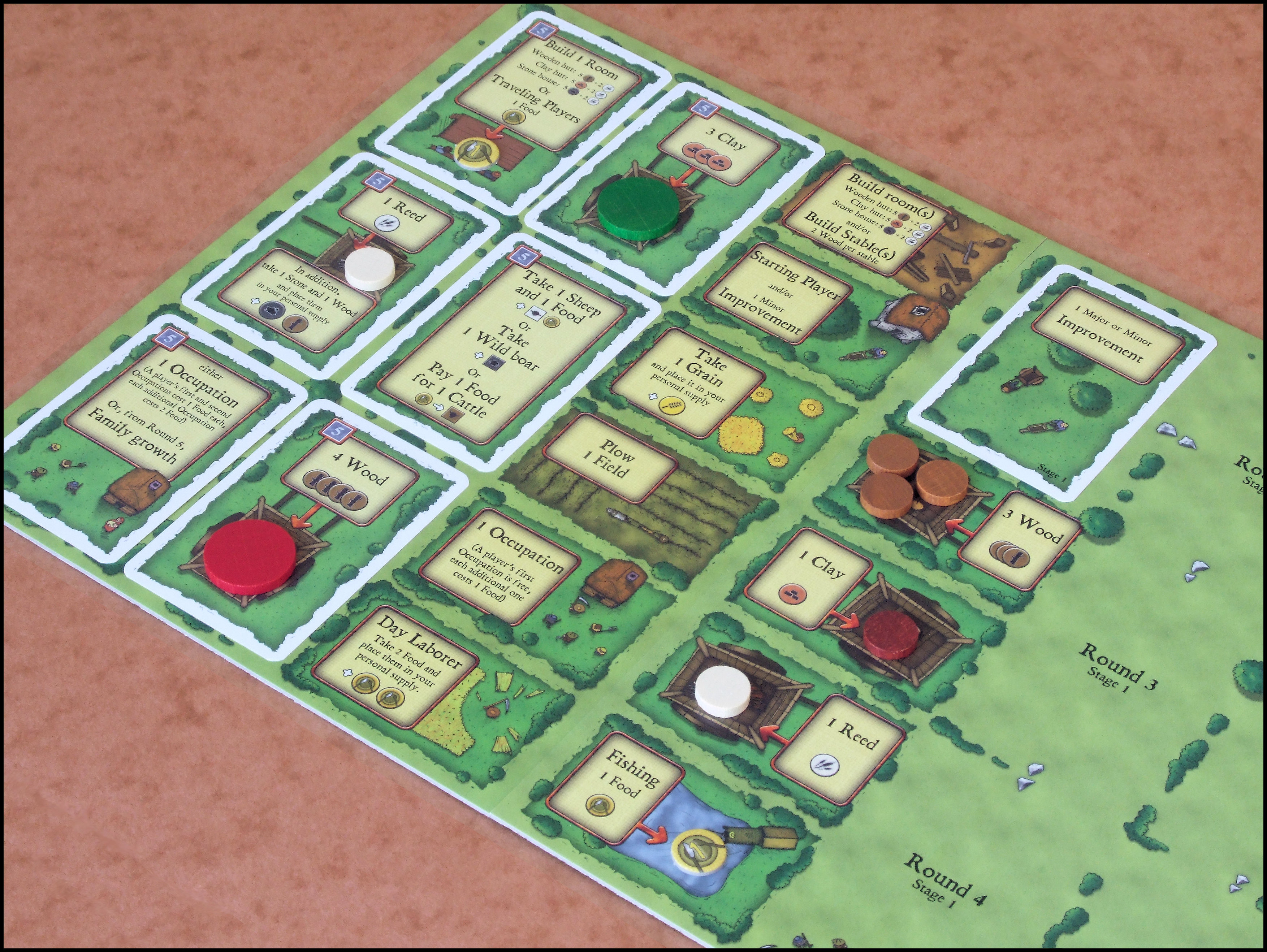 Agricola - 1st Turn 2nd Action