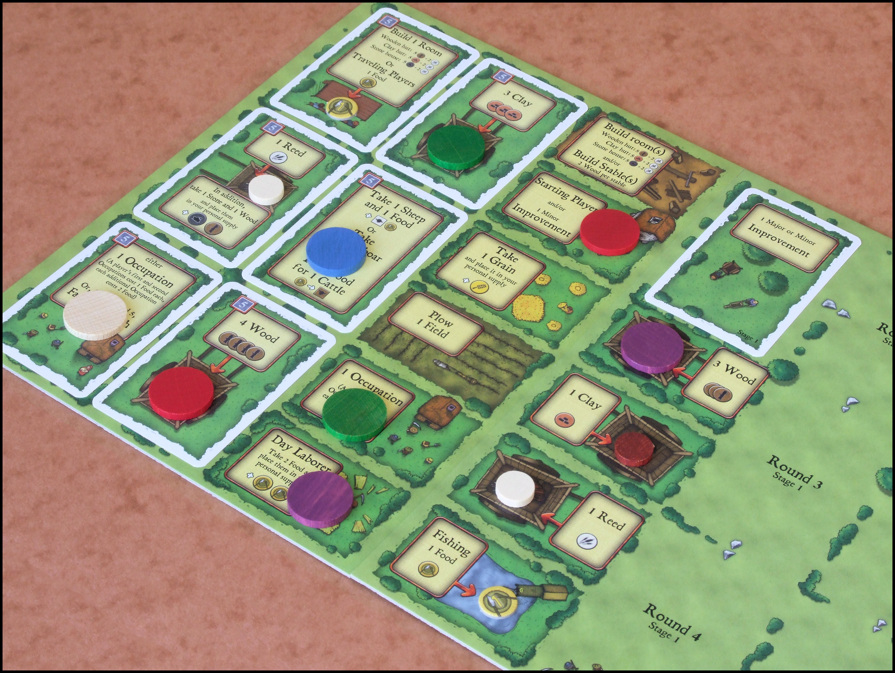 Agricola - 1st Turn 8th Action