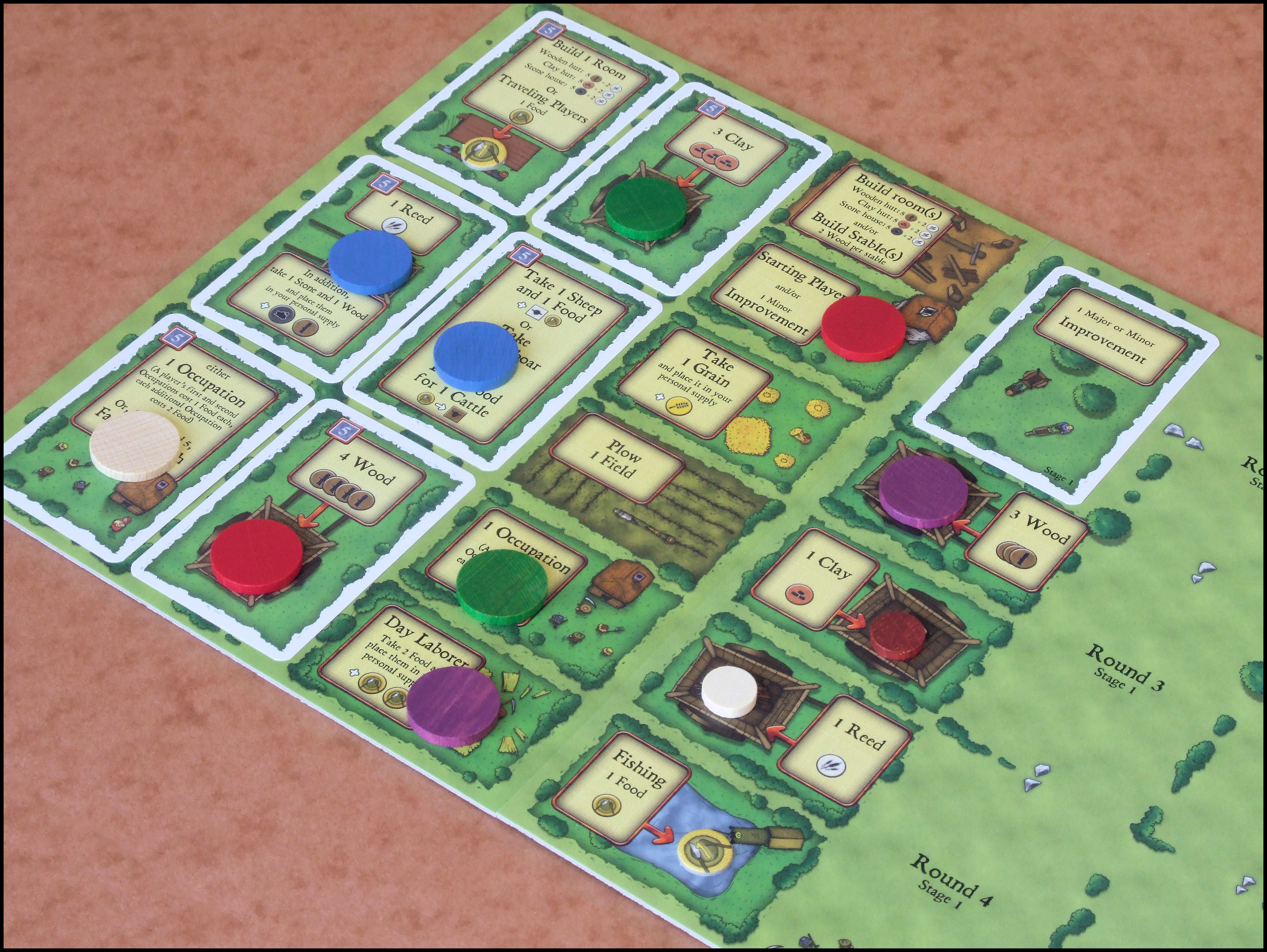 Agricola - 1st Turn 9th Action