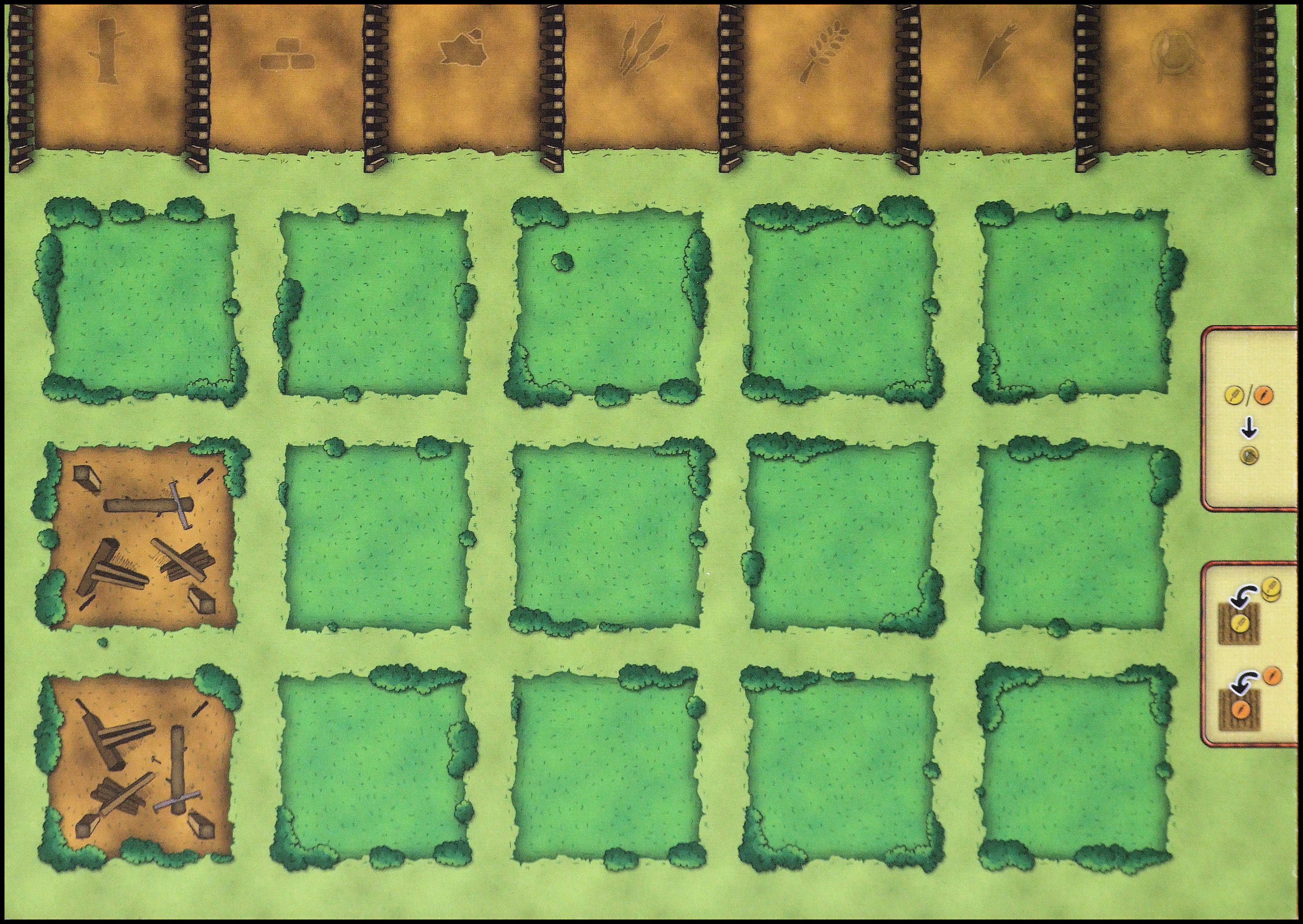 Agricola - Alternate Player Board (Z-Man Games Edition)