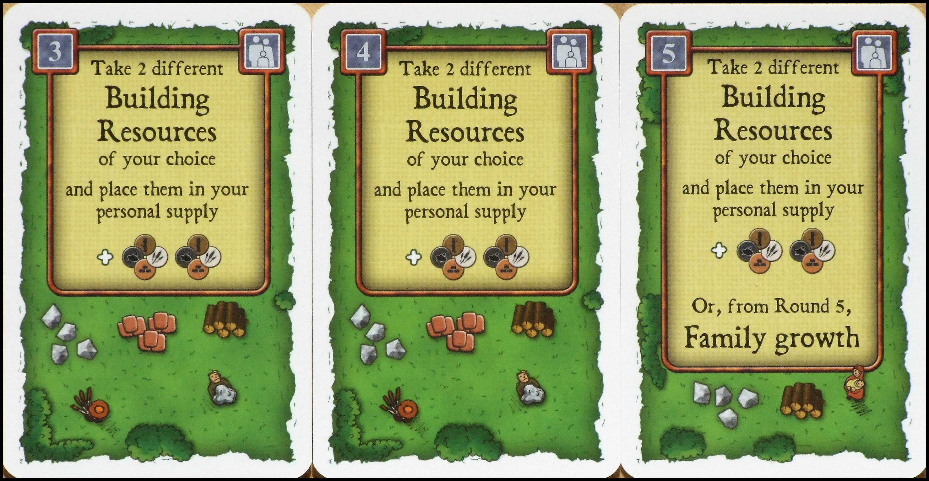 Agricola - Family Action Cards (Z-Man Games Edition)