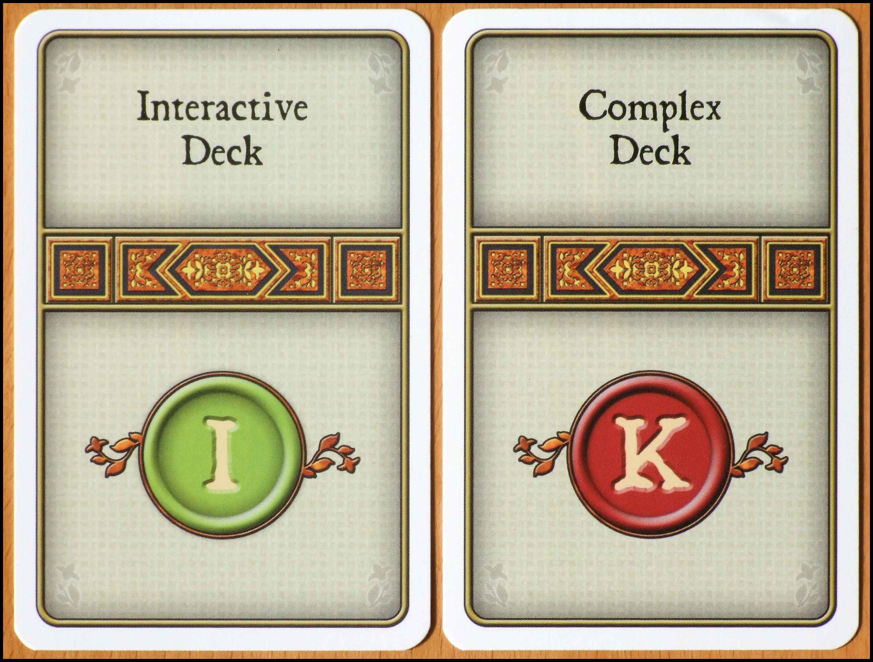 Agricola - I And K Deck Cards (Z-Man Games Edition)