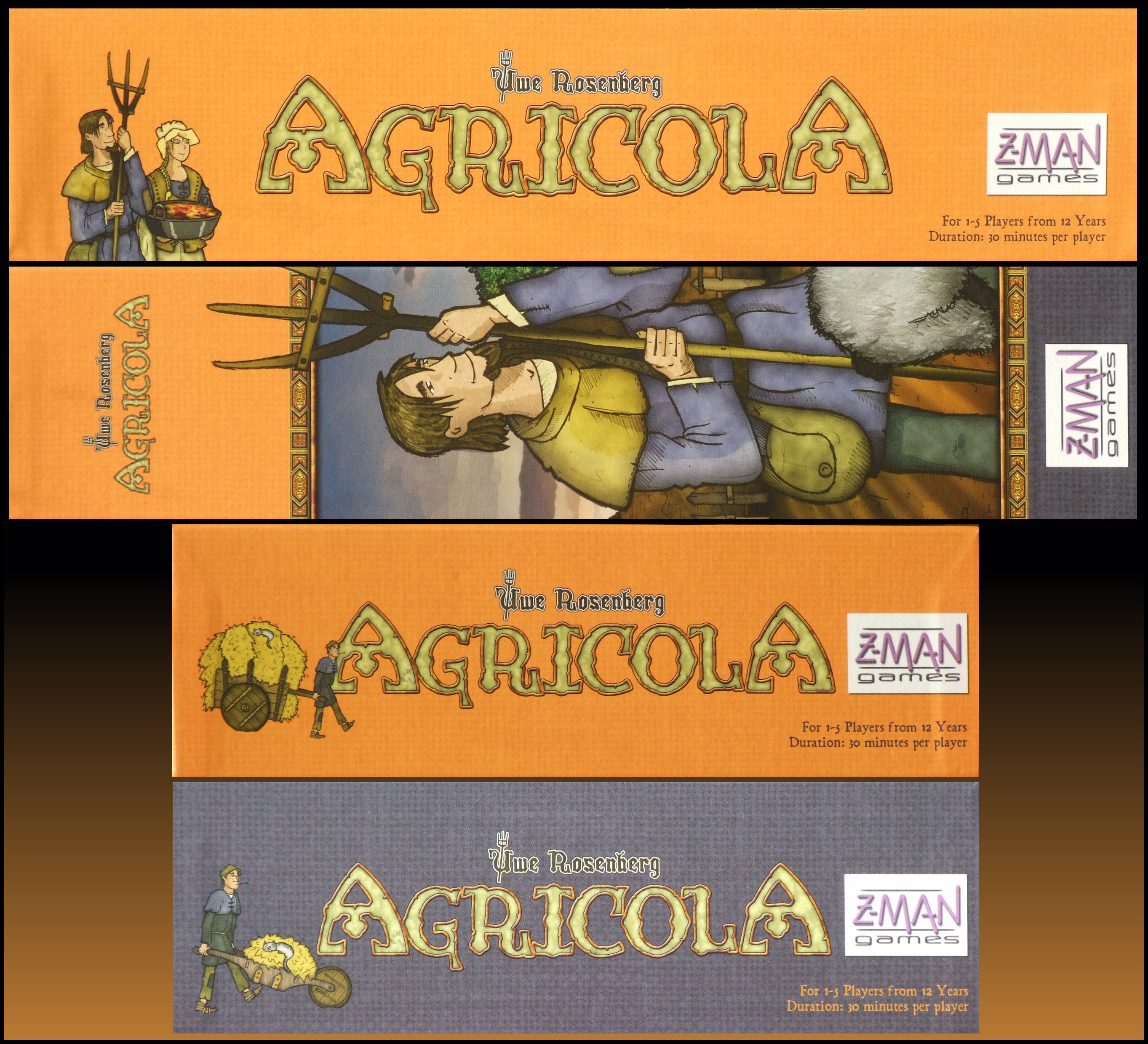 Agricola - Outer Box Sides (Z-Man Games)