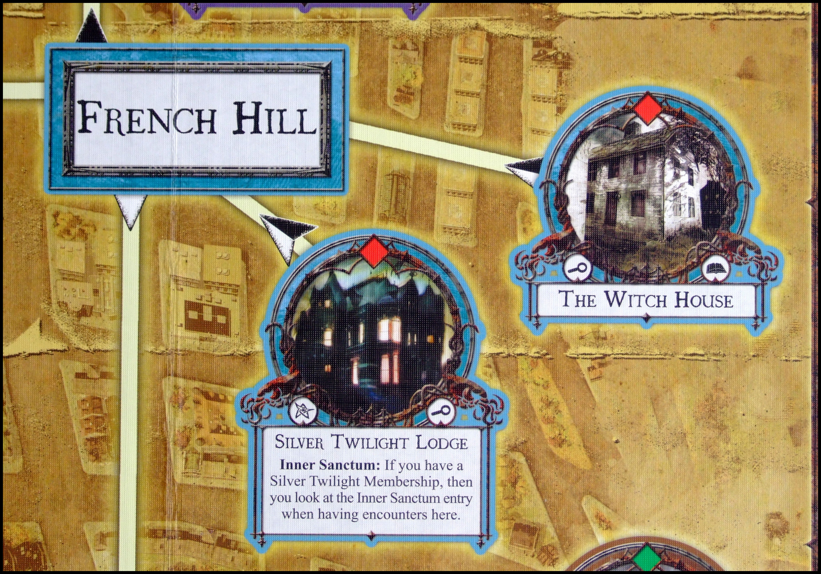 Arkham Horror -  French Hill Area